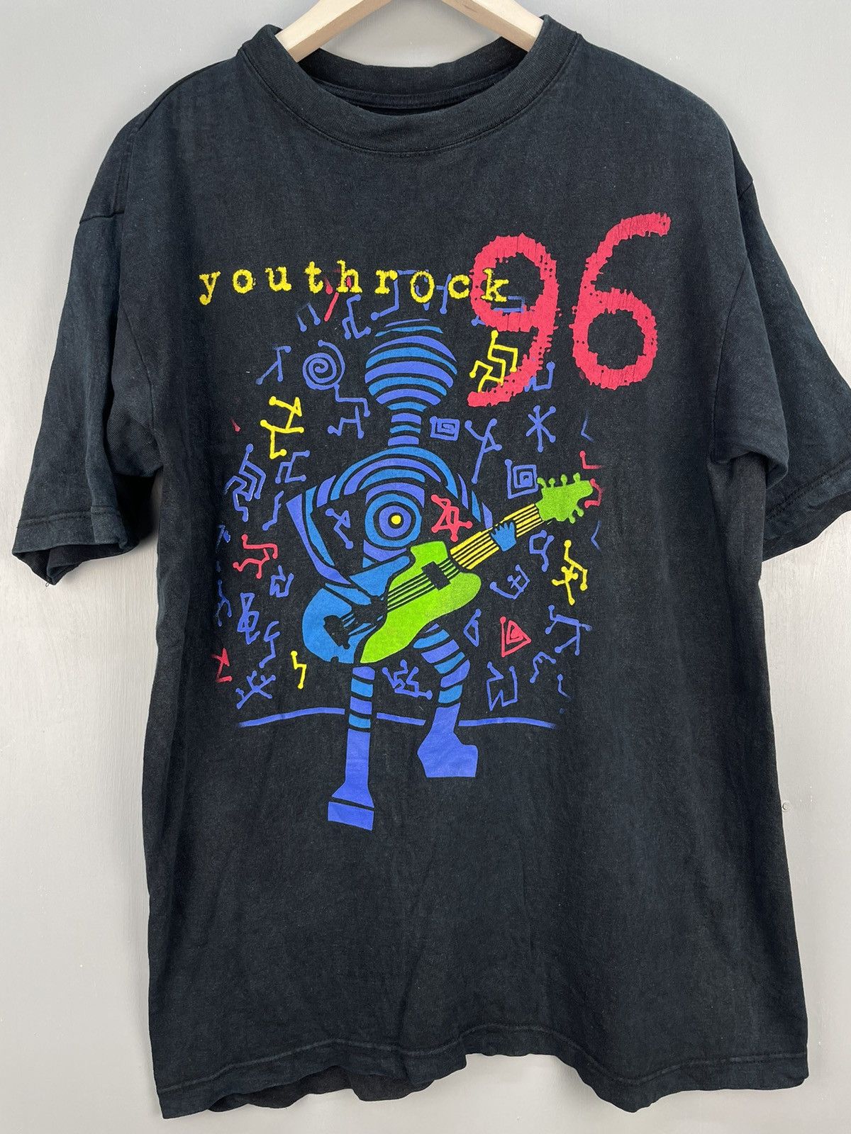 Band Tees Vintage 90s Youth Rock 96 festival t shirt Size US M / EU 48-50 / 2 - 3 Thumbnail