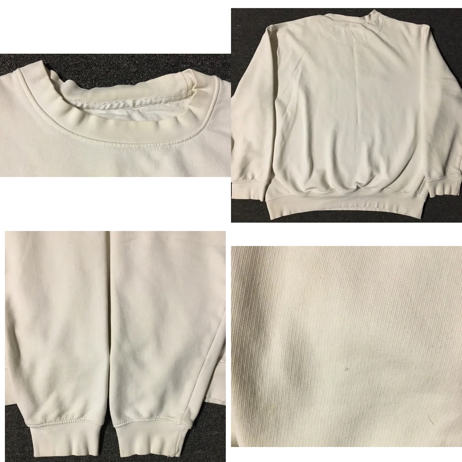 Nike VINTAGE Nike Faded Boxy Fit Spellout Sweatshirt Hoodie Men L White Grunge Swoosh 90s Rap Skate Boxy Fit USA Logo Nike Sportswear Size US L / EU 52-54 / 3 - 9 Thumbnail