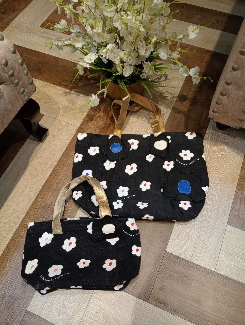 Tsumori Chisato 2 PCS TSUMORI CHISATO CARRY BY ISSEY MIYAKE TOTE BAG Size ONE SIZE - 1 Thumbnail