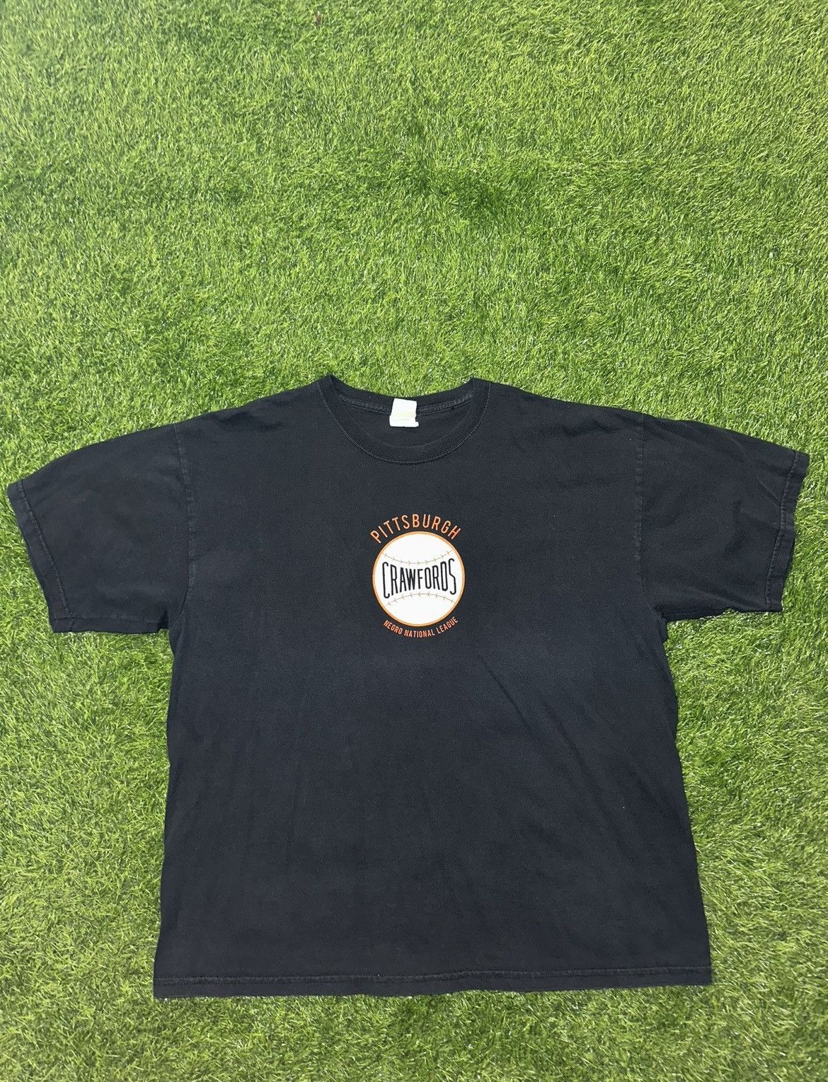 Vintage Pittsburgh Crawfords Baseball Tee Shirt Size XL Size US XL / EU 56 / 4 - 1 Thumbnail