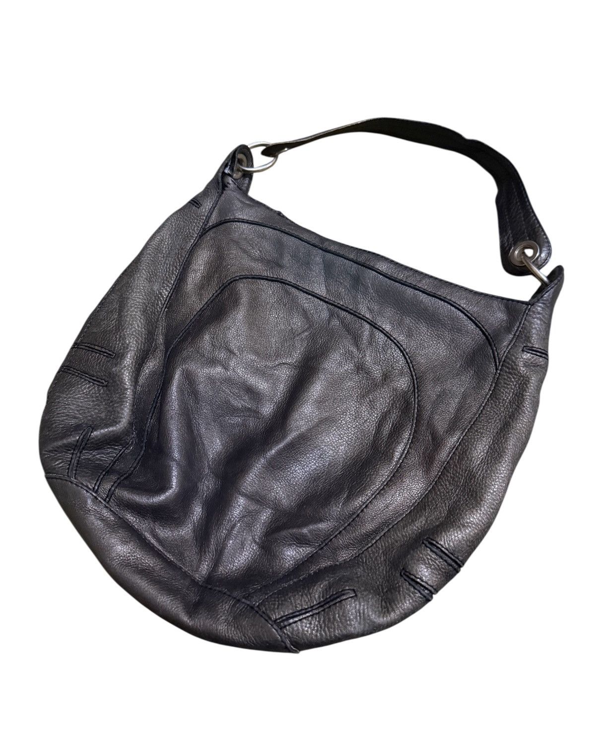 Banana Republic BANANA REPUBLIC Handbag Shoulder Leather Vintage Size ONE SIZE - 3 Thumbnail