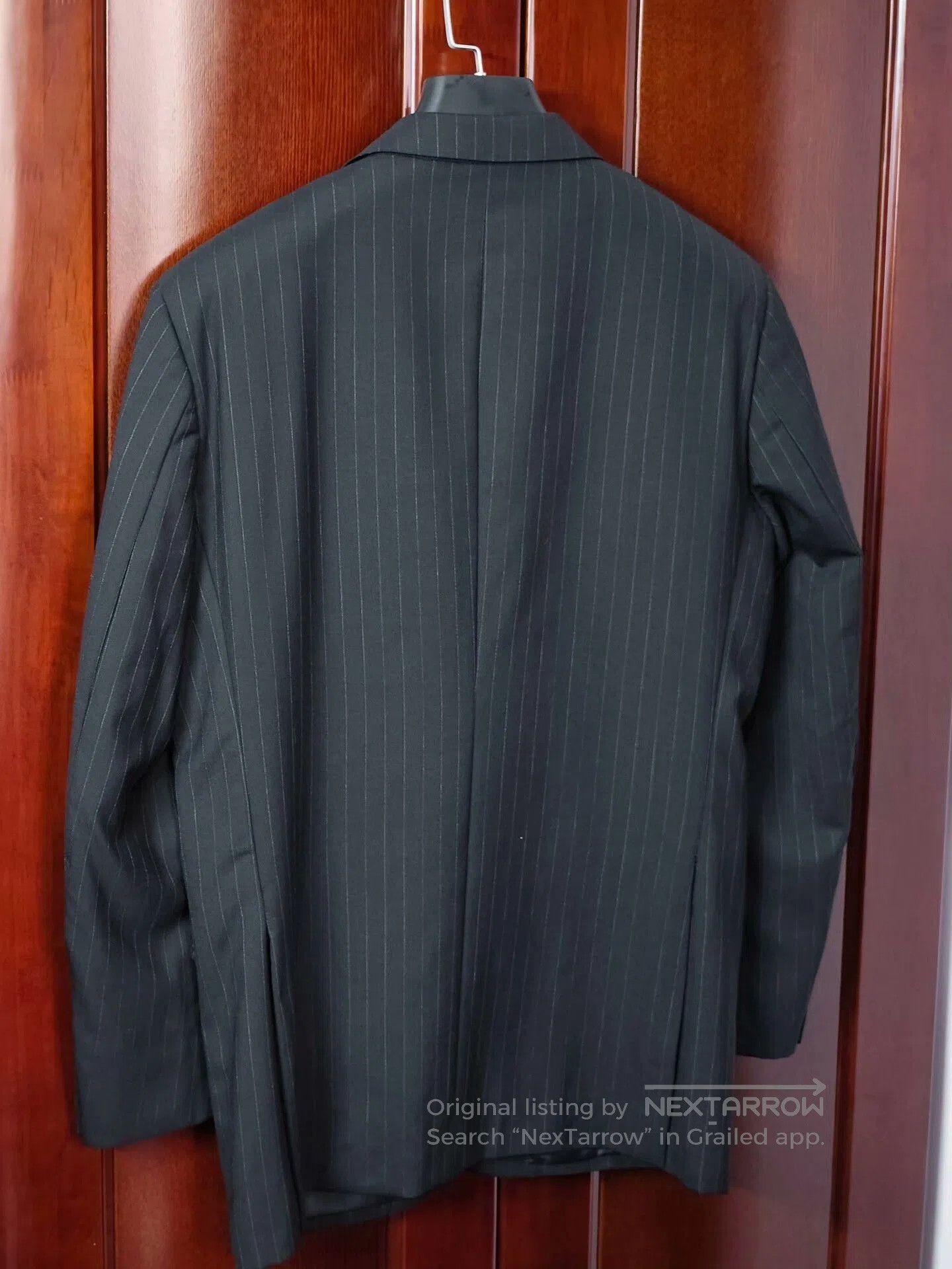 Japanese Brand Custom Dormeuil Wool Blend Suit Jacket. Size US L / EU 52-54 / 3 - 8 Thumbnail
