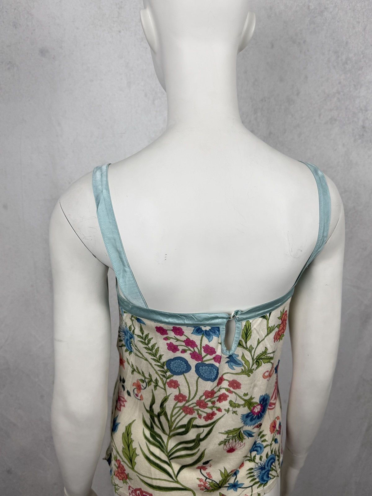 Dior Dior S/S2008 Floral Silk Flared Paneled Top Size M / US 6-8 / IT 42-44 - 6 Thumbnail