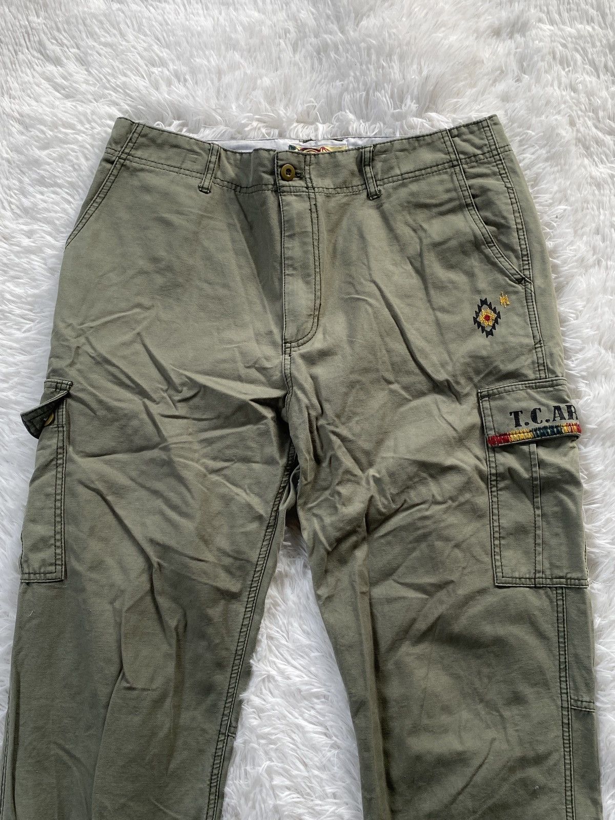 Vintage STEAL🔥TITICACA Fuente Cargo Pant rare Size US 32 / EU 48 - 5 Thumbnail