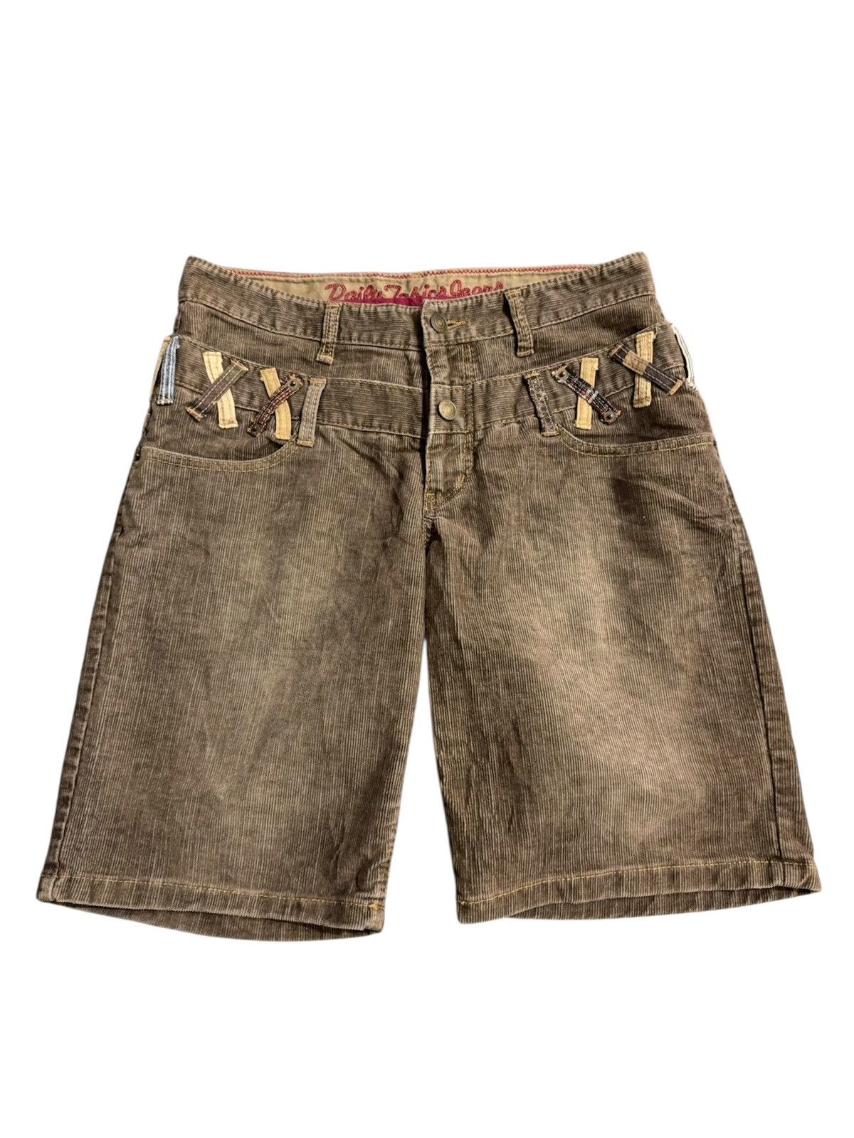 If Six Was Nine DAILY TOPICS JEANS KUDROY DOUBLE WAIST SHORT PANTS Size US 30 / EU 46 - 1 Thumbnail