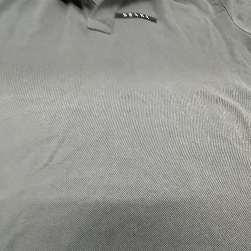 Prada Prada Solid Gray Casual Polo Shirt Size US M / EU 48-50 / 2 - 1 Thumbnail