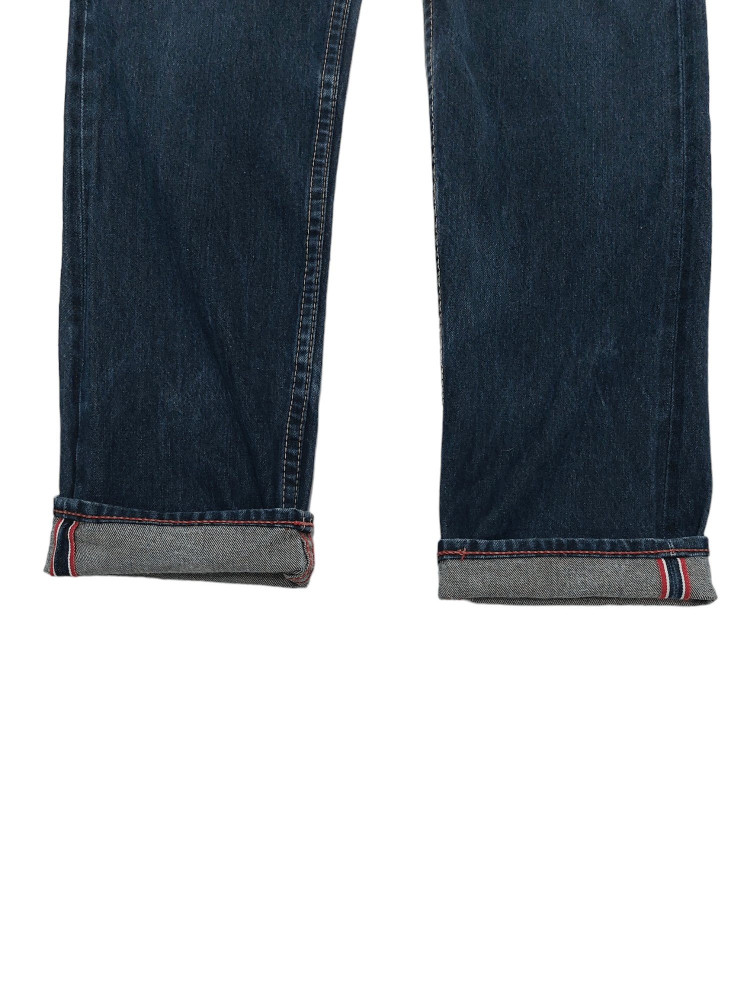 Other Co & Lu Big Logo Selvedge Denim Size US 30 / EU 46 - 9 Thumbnail
