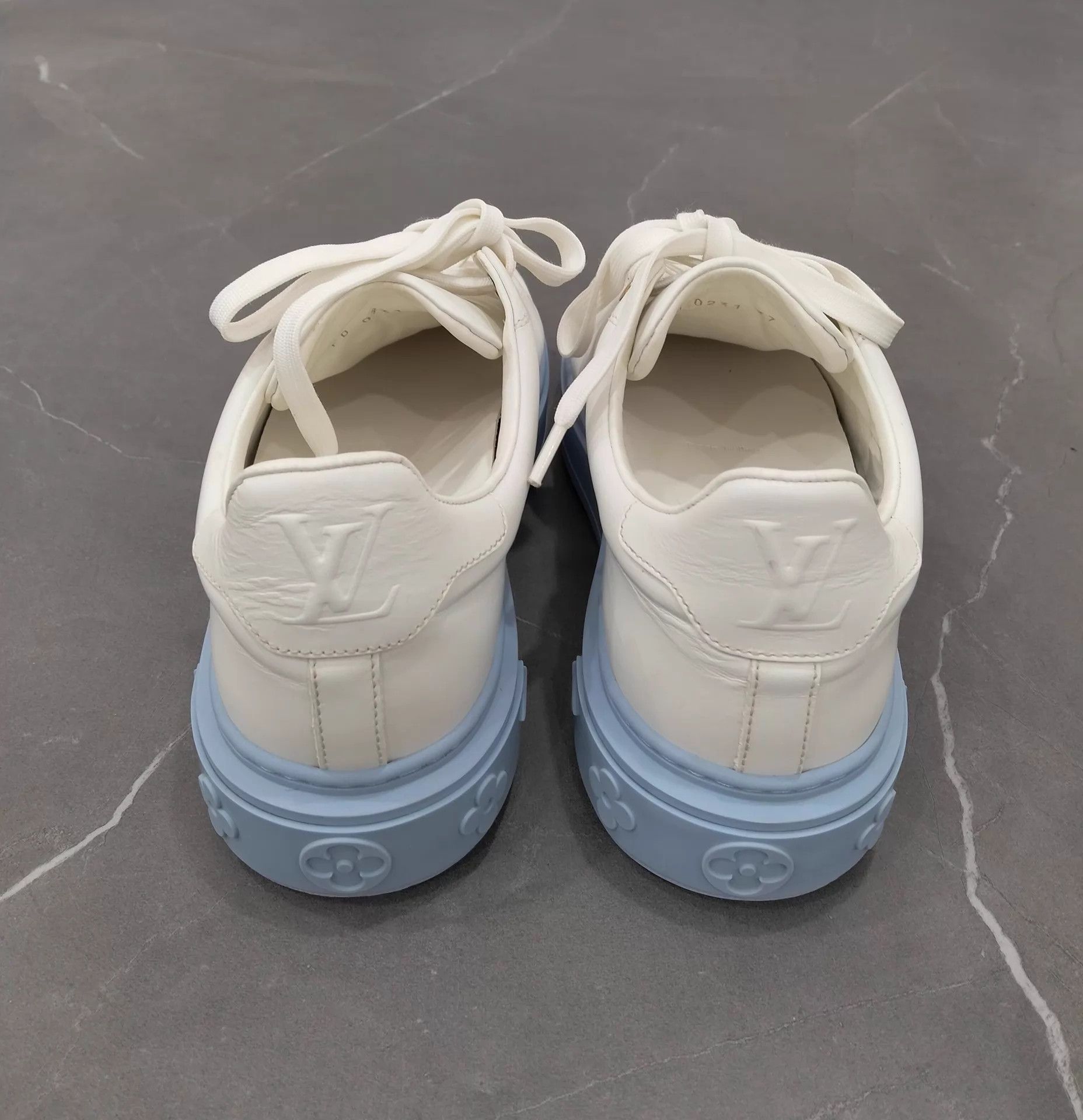Louis Vuitton LV Time Out Lace-Up Sneaker EU 37 95 New Size US 6.5 / IT 36.5 - 5 Thumbnail