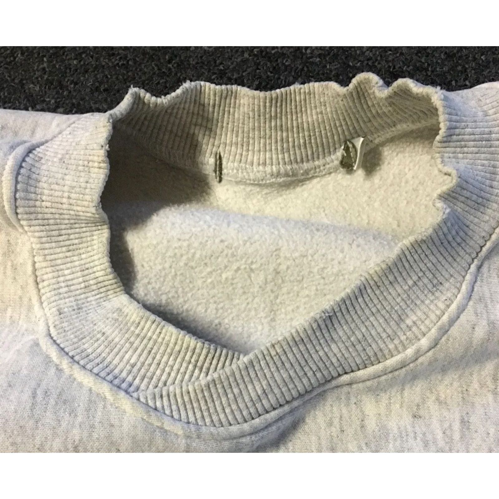 Vintage VINTAGE Titan Gymnastics Reversible Sweatshirt Hoodie XL Gray 90s 80s PE USA Mens Reversible Fade Weave Track & Field Grunge Size US XL / EU 56 / 4 - 7 Thumbnail
