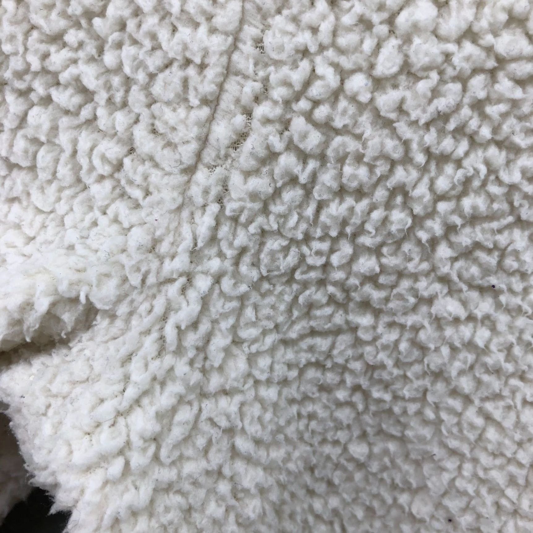 Lucky Brand Lucky Brand Sherpa Sweater Womens S Ivory Crewneck Pullover Sweatshirt Soft Size S / US 4 / IT 40 - 7 Thumbnail