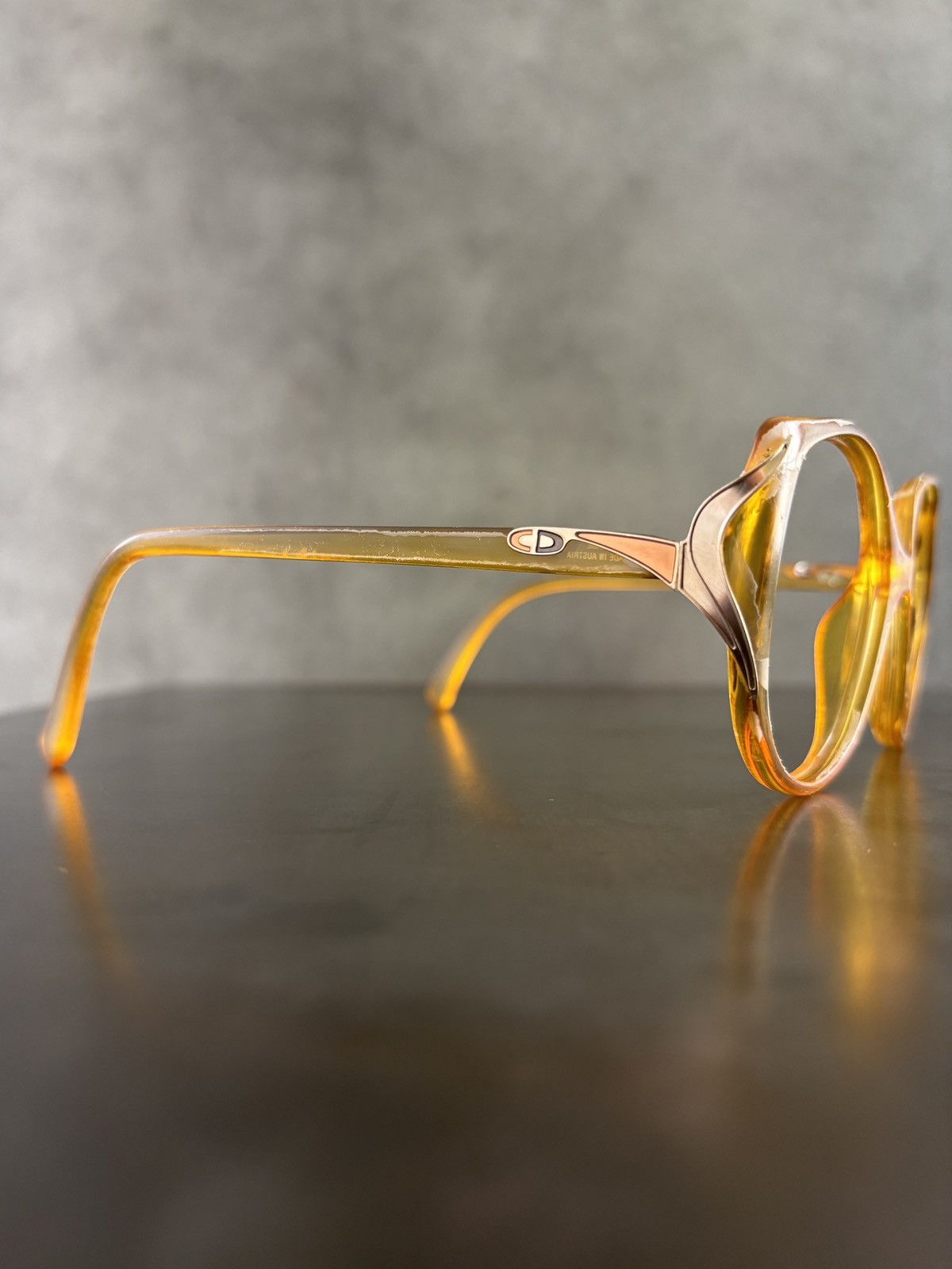 Christian Dior Monsieur Vintage Christian Dior Eyeglasses Frames Optyl Oversized 70s Size ONE SIZE - 16 Thumbnail
