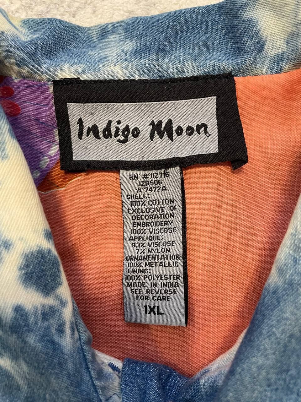 Other Indigo Moon Embroidered Jacket With Butterflies Size XL Size XL / US 12-14 / IT 48-50 - 12 Thumbnail