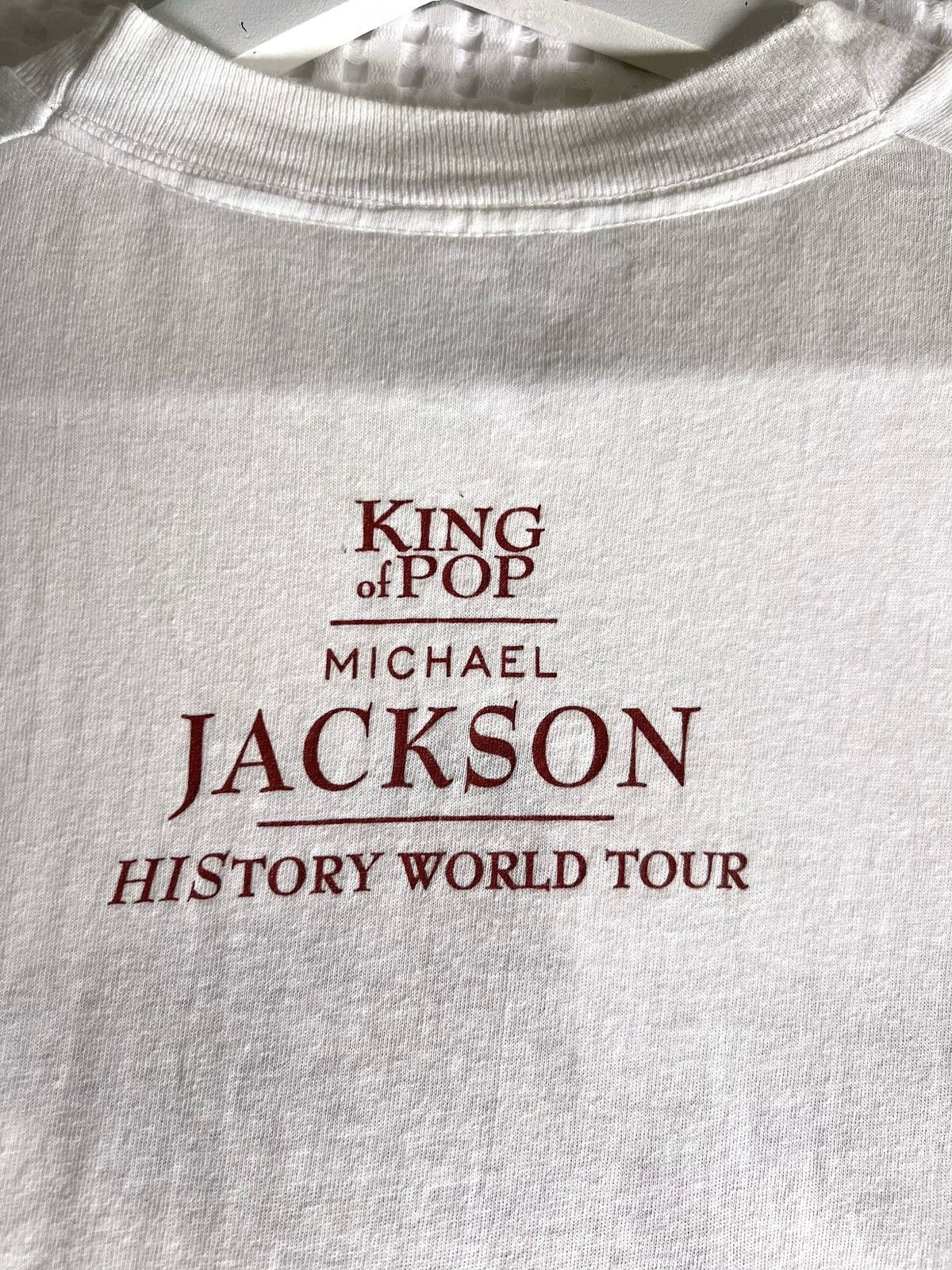 Michael Jackson Michael Jackson 1996 History World Tour T-Shirt Size US L / EU 52-54 / 3 - 7 Thumbnail