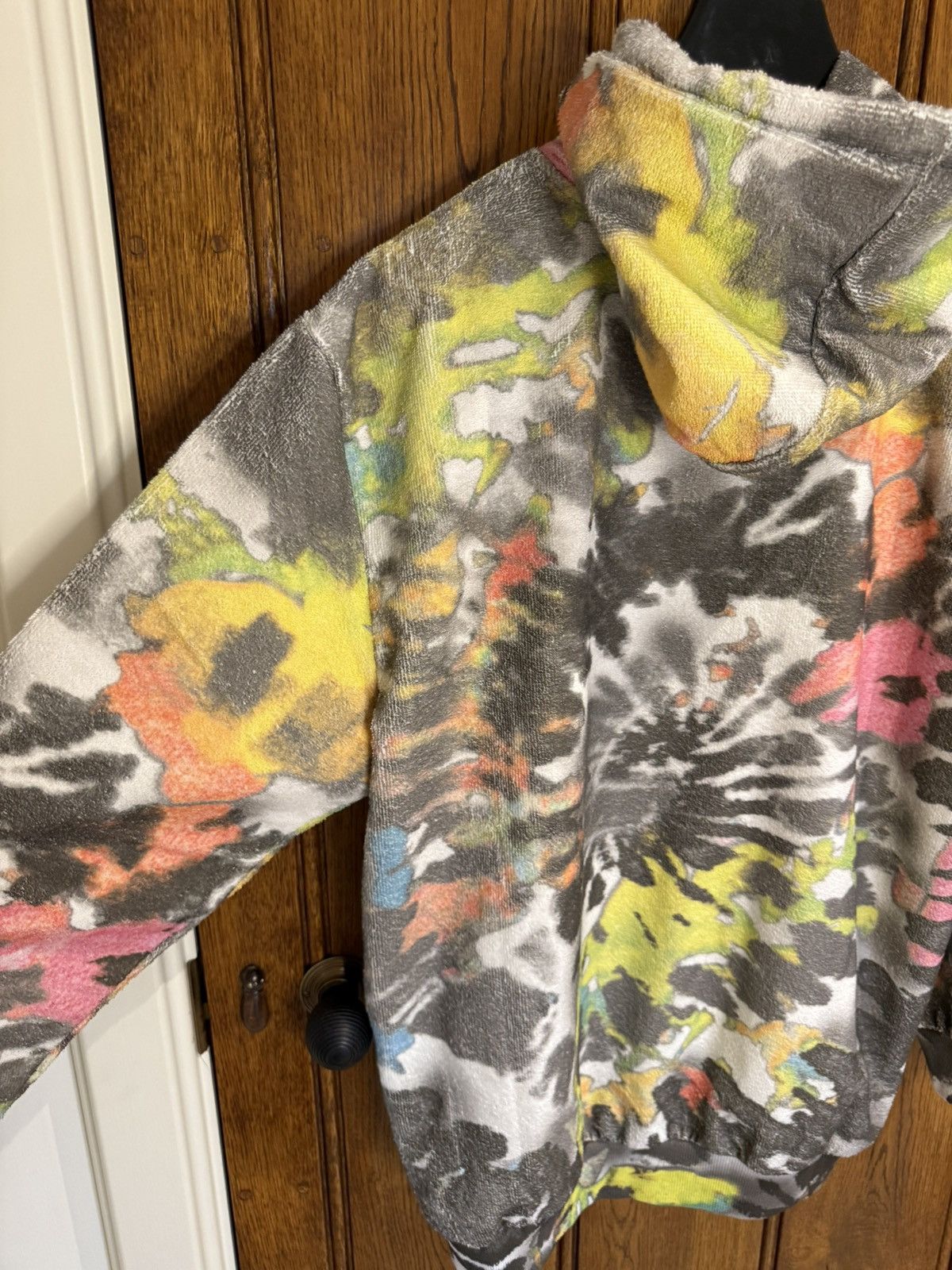 Celine $2.15k SS24 Celine tie dye tracksuit hoodie shorts Hedi Size US L / EU 52-54 / 3 - 12 Thumbnail