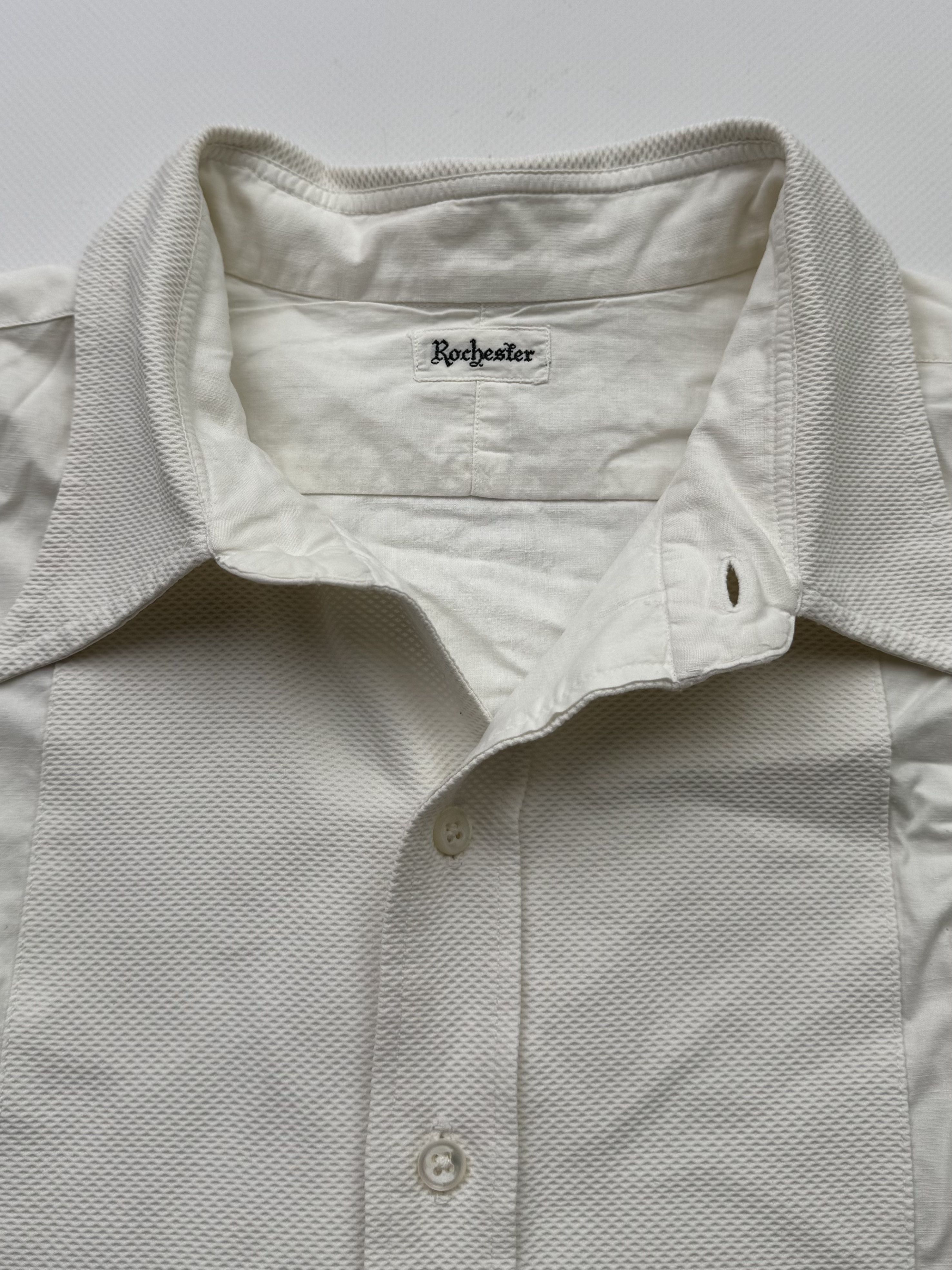 Yohji Yamamoto Vintage Asymmetry Shirt Yohji Style B689(V324)E2 Size US M / EU 48-50 / 2 - 7 Thumbnail