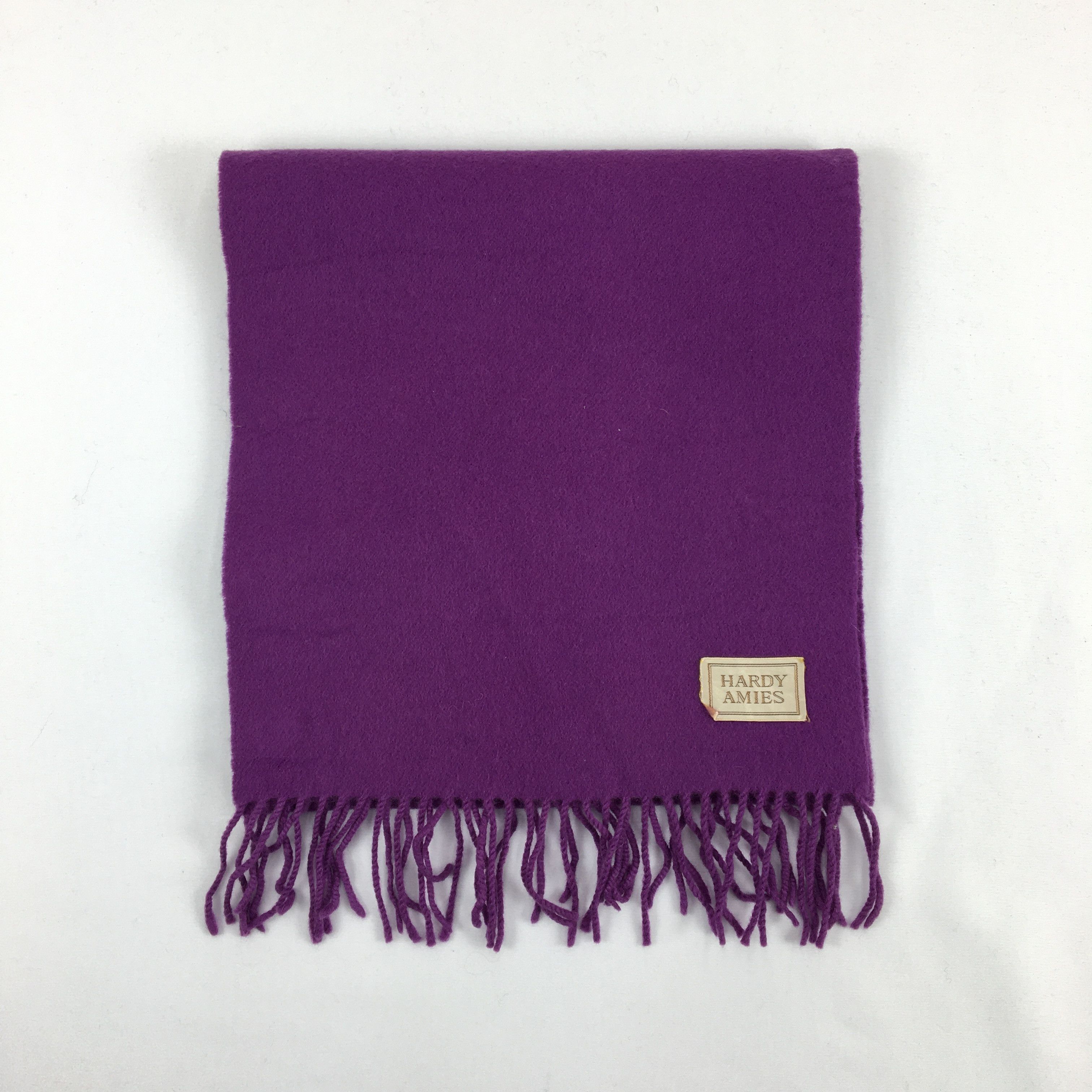 Hardy Amies × Vintage Vintage Hardy Amies Scarf Muffler Wool Cashmere Scarves Size ONE SIZE - 2 Thumbnail