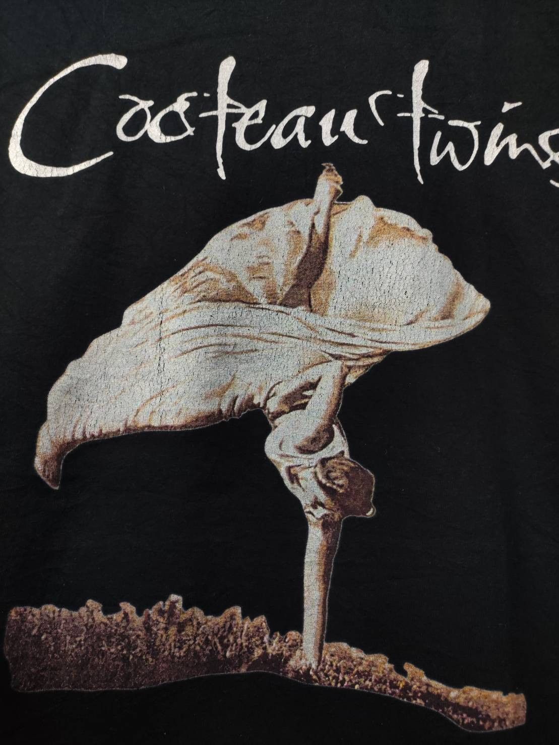 Band Tees Vtg Cocteau Twins Band " Lullabies " Album Promo T-Shirt Size US XL / EU 56 / 4 - 3 Thumbnail
