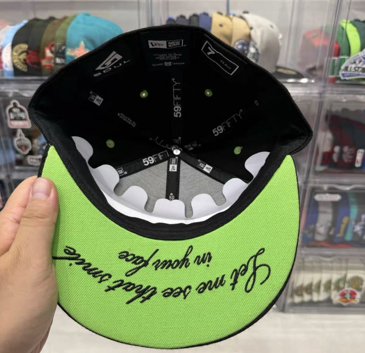 New Era New Era x SOUL Smiley Face Flat Brim Baseball Cap J32 Size ONE SIZE - 4 Thumbnail