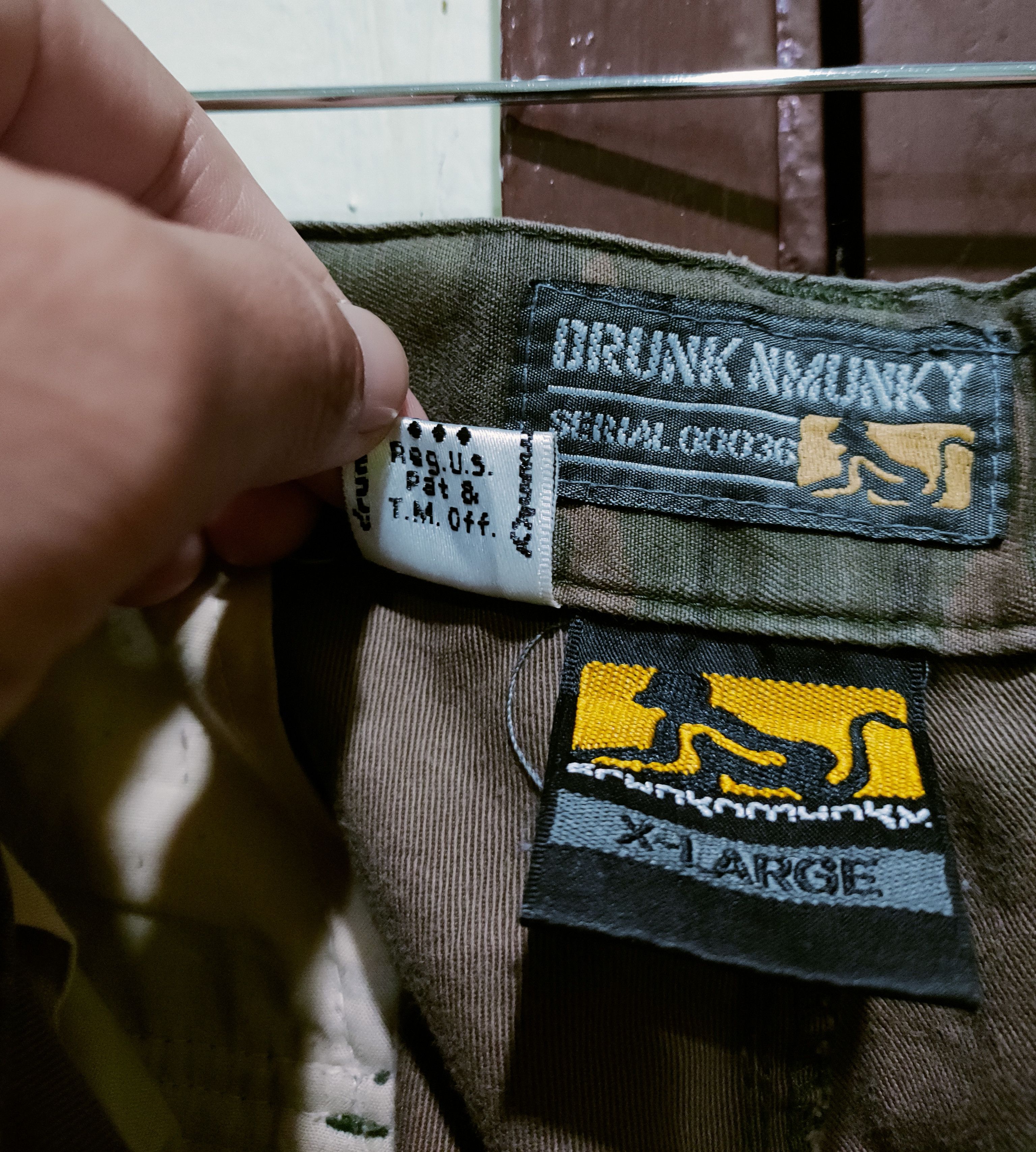 DrunknMunky 🔥 DrunknMunky Military Cargo Pants Camo🔥 Size US 36 / EU 52 - 7 Thumbnail