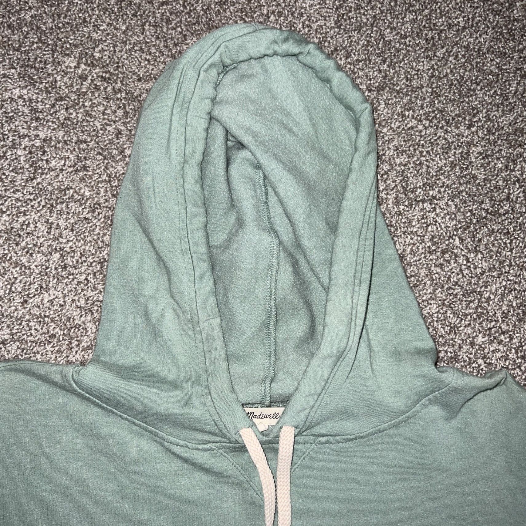 Madewell VINTAGE Madewell Hoodie Womens Size S Pullover Blue Activewear Size S / US 4 / IT 40 - 2 Thumbnail