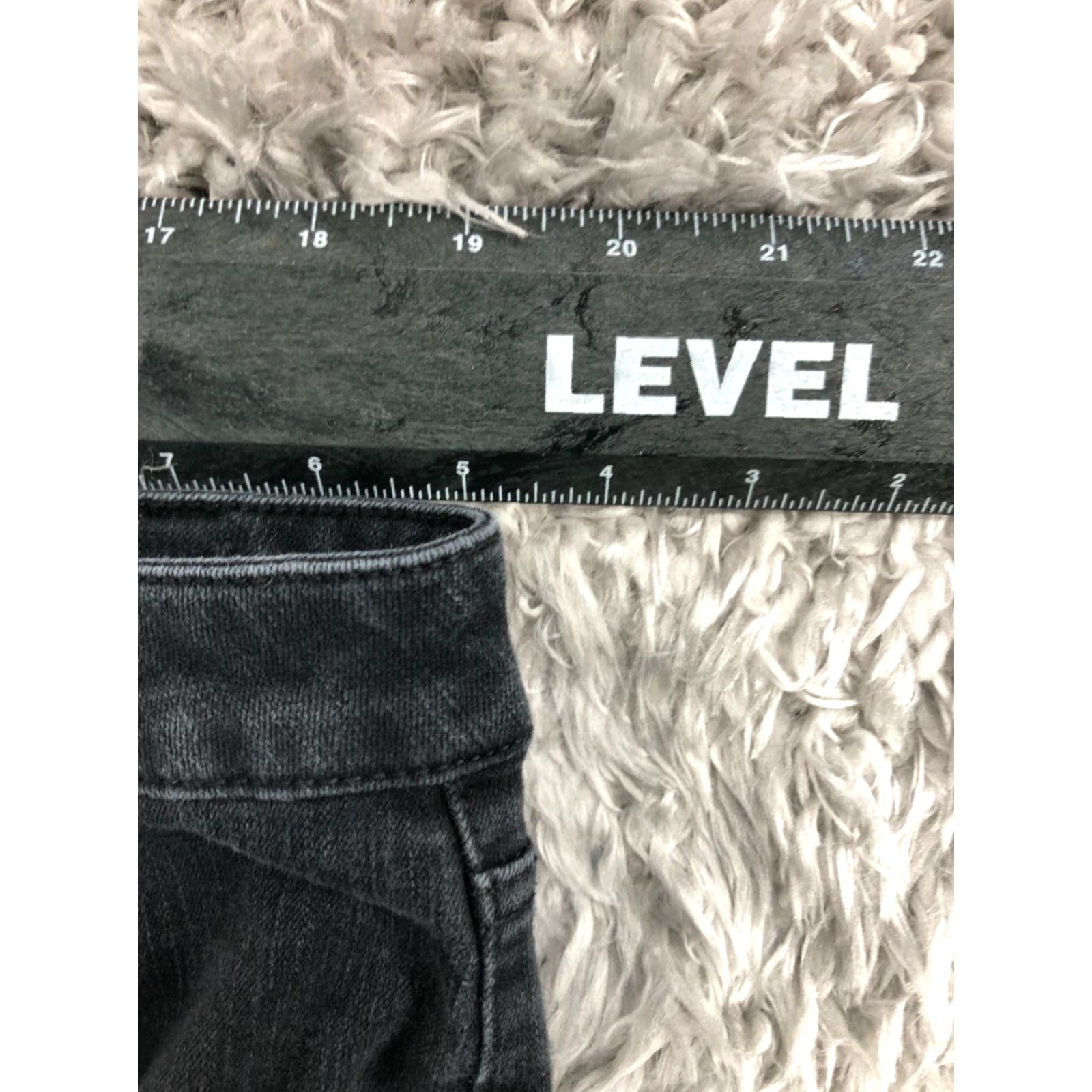 Vintage **Time & TRU High Rise Skinny Plus Size Women's Dark Wash Black Jeans** User: Time & TRU High Rise Skinny Plus Size Women's Dark Wash Black Jeans Size 42" / US 20 - 2 Thumbnail