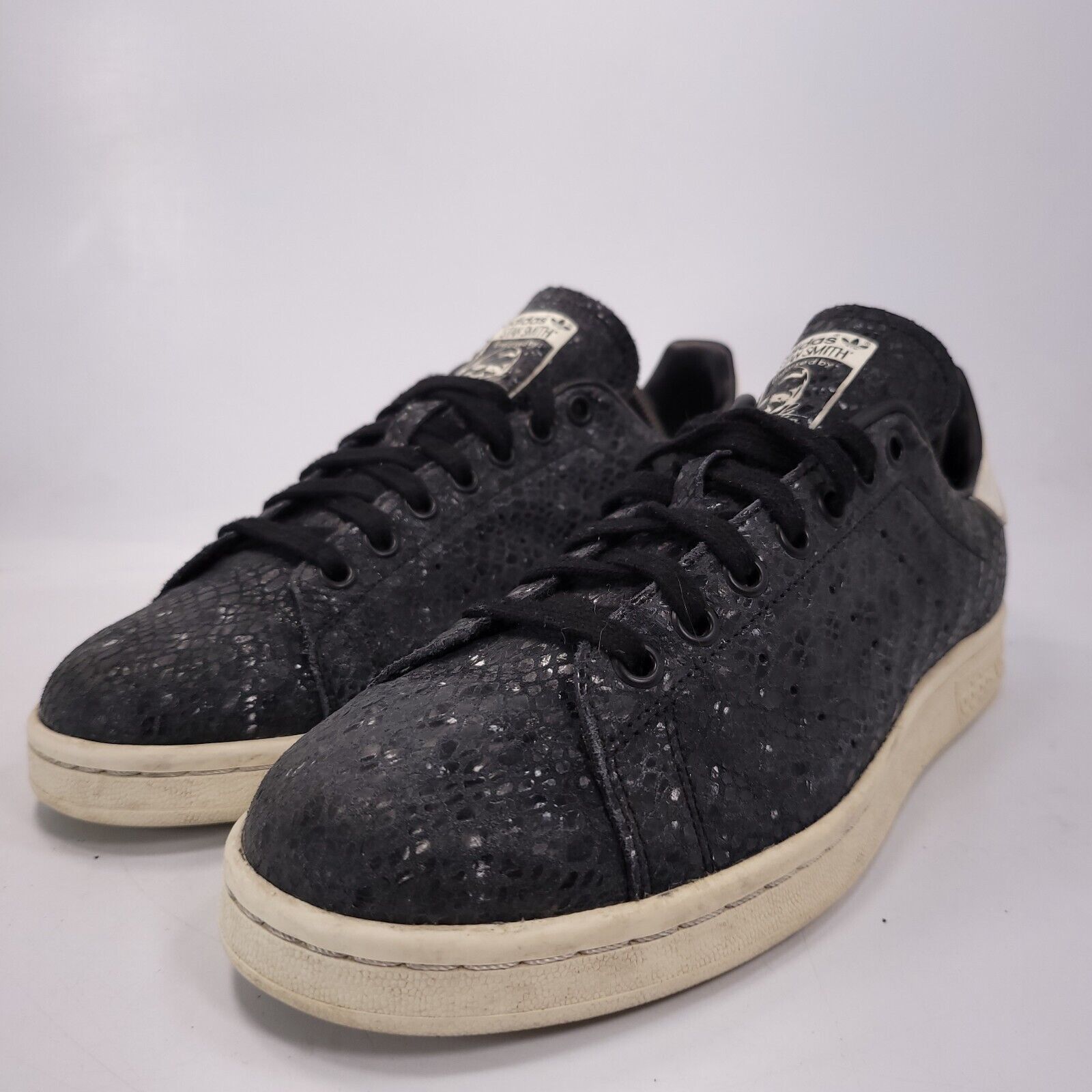 Adidas Adidas Stan Smith Athletic Shoe Womens Size 9 S77344 Black Grailed