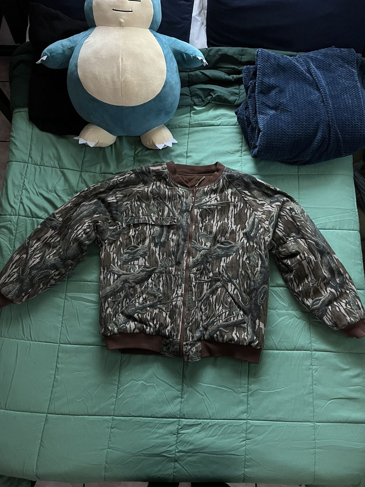 image of Realtree X Camo X Bomber, Men's (Size XL)