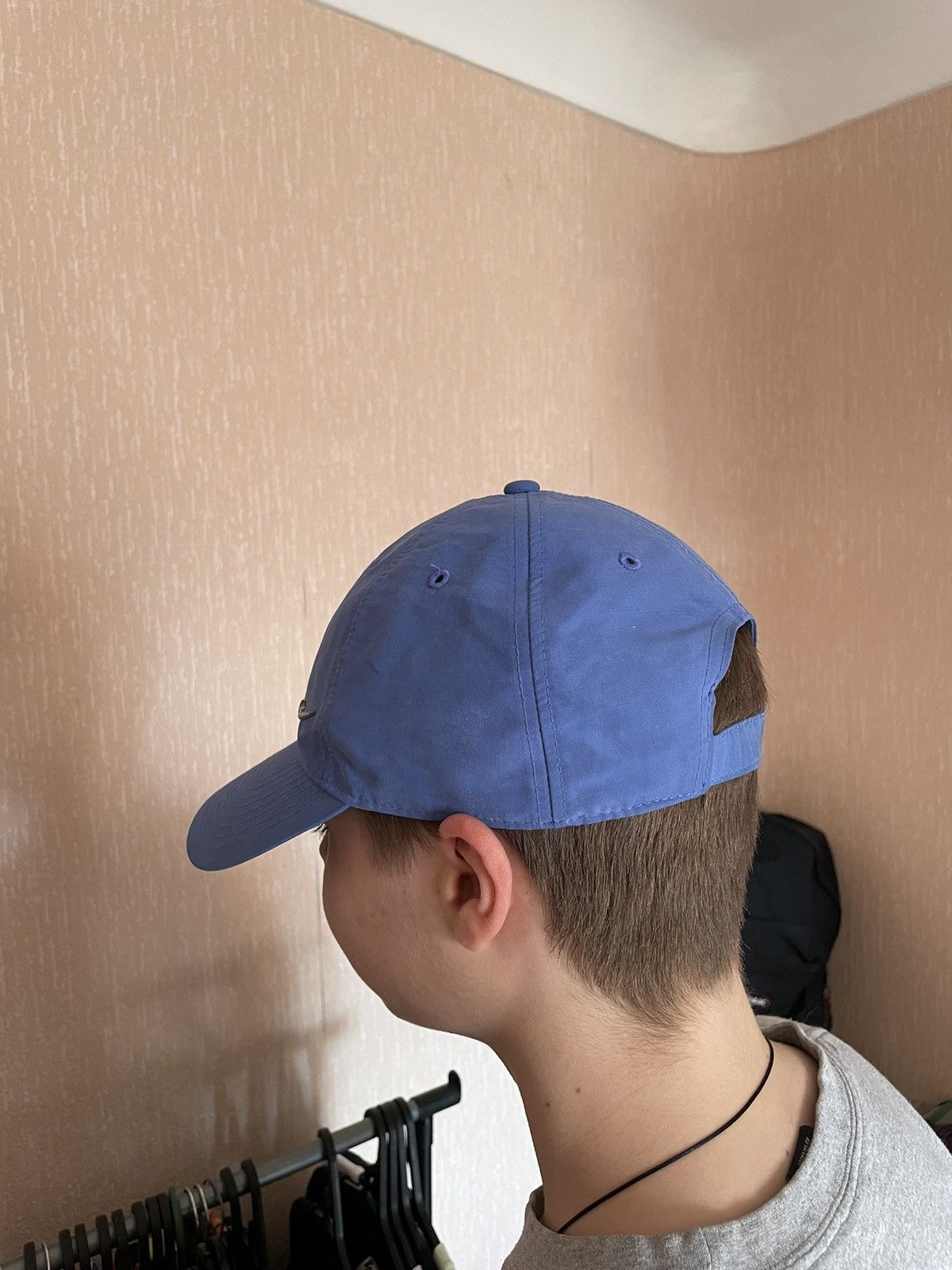Nike × Vintage Vintage Nike metal swoosh Cap Size ONE SIZE - 2 Thumbnail