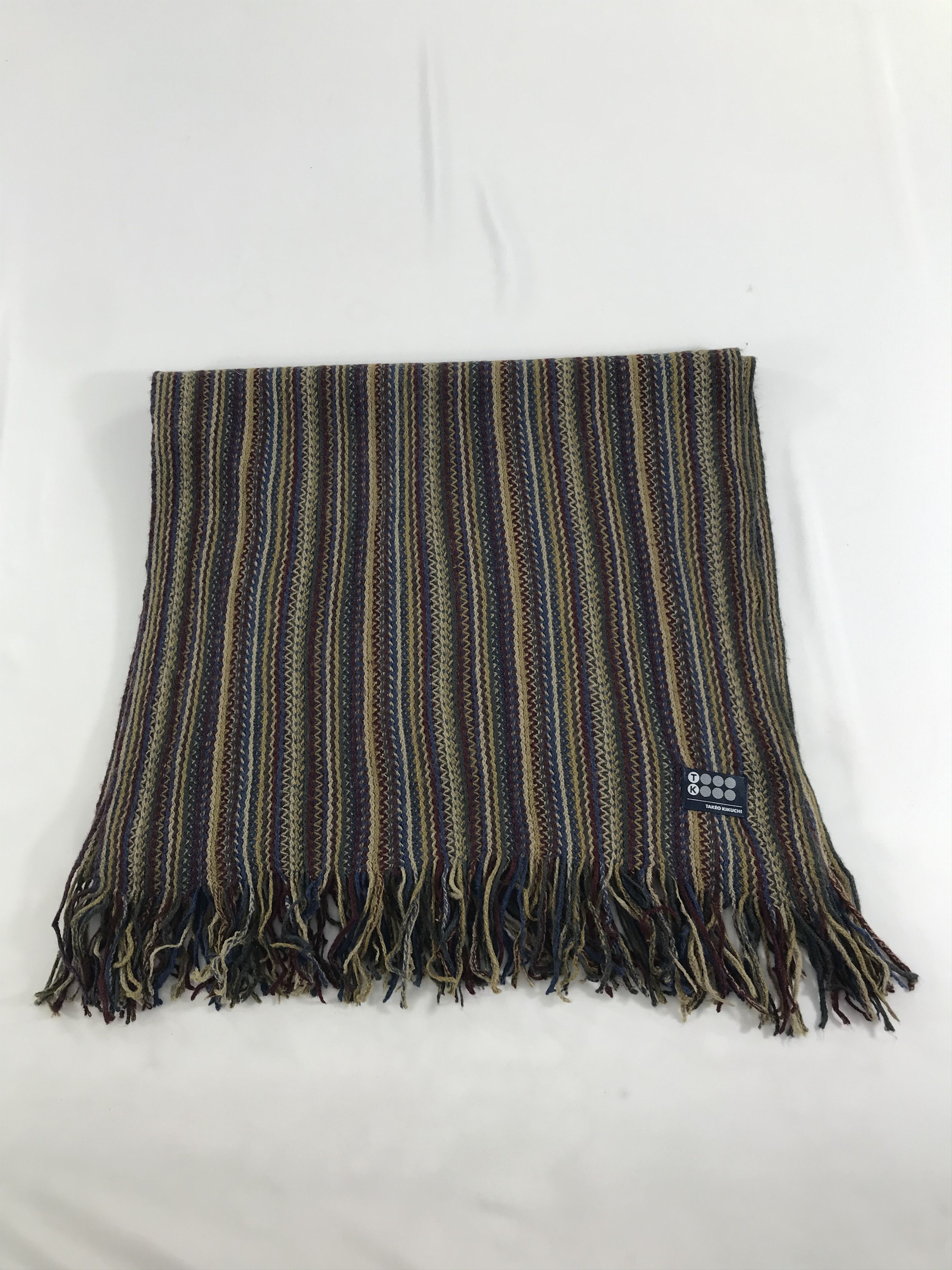 Takeo Kikuchi Takeo Kikuchi Scarf Muffler Wool Neckgear Neck Warmer V09 Size ONE SIZE - 2 Thumbnail
