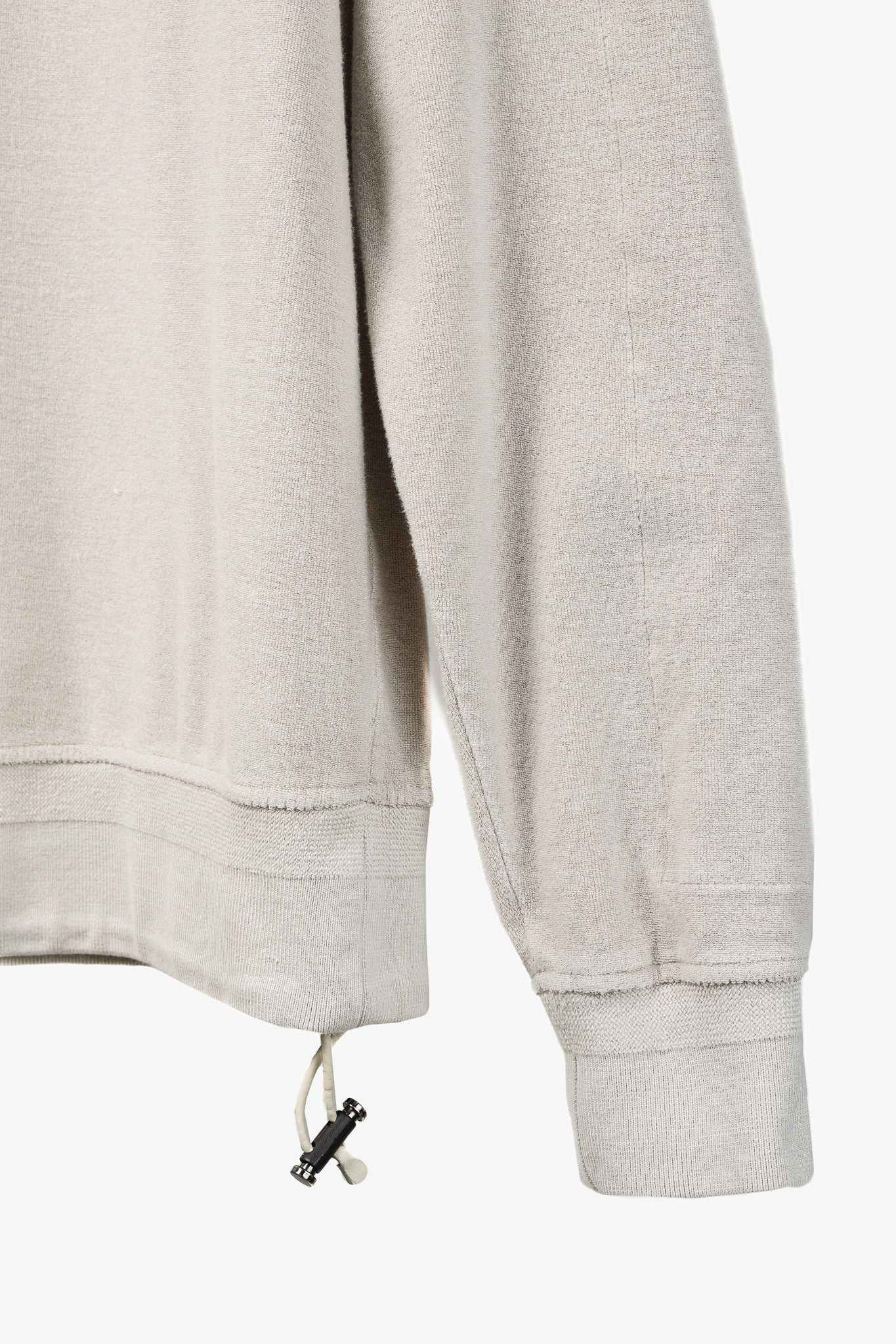 Ermenegildo Zegna Ermenegildo Zegna Cotton Concealed Hood Sweatshirt Size US L / EU 52-54 / 3 - 6 Thumbnail