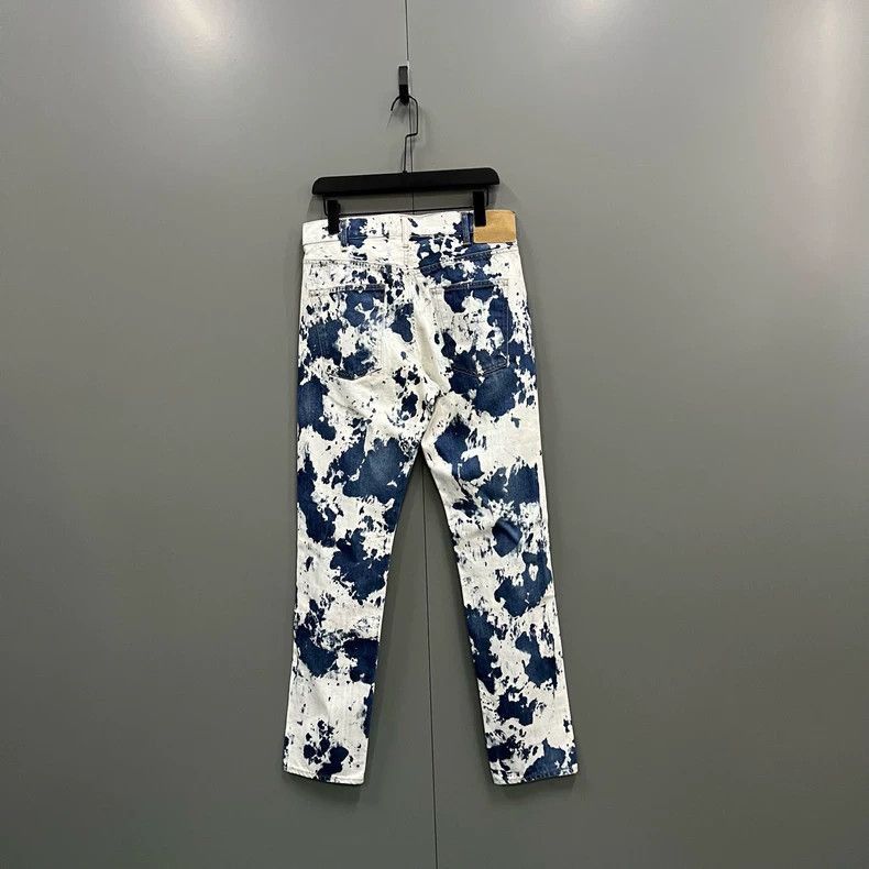 Celine Celine TieDye Denim Pants 31 Size New Size US 31 - 2 Thumbnail