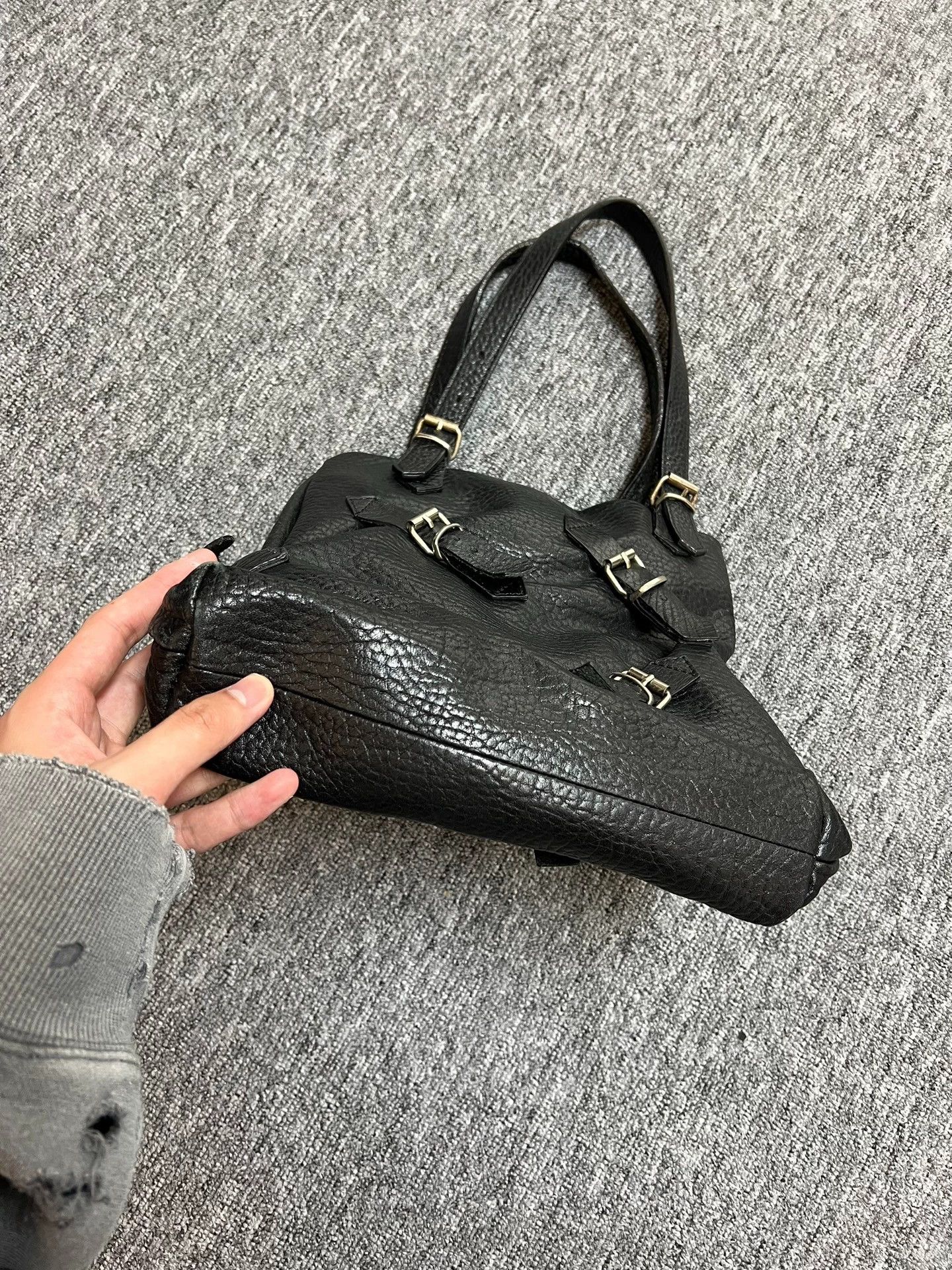 Ann Demeulemeester Vintage AD Strappy Leather Handbag Free Size Size ONE SIZE - 7 Thumbnail