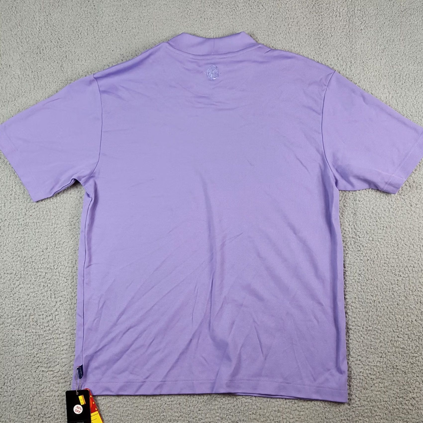 Vintage VINTAGE Titania Purple Wicking SPF Sun Shirt Mock Neck Size M T-Shirt Top Women Short Sleeve Outdoor Retro 90s Casual Shirt Size M / US 6-8 / IT 42-44 - 4 Thumbnail