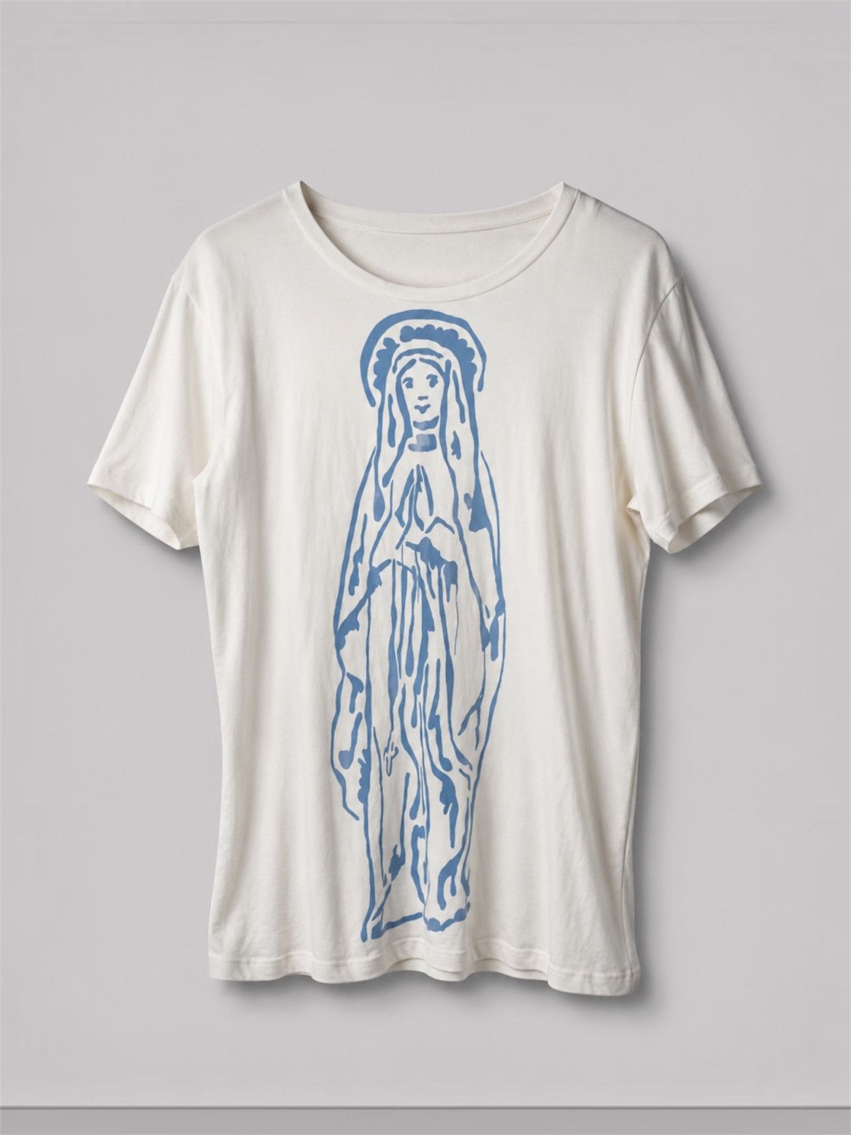 Japanese Brand Daluc.Jp Maria Art Vintage Tshirt Size US L / EU 52-54 / 3 - 1 Thumbnail