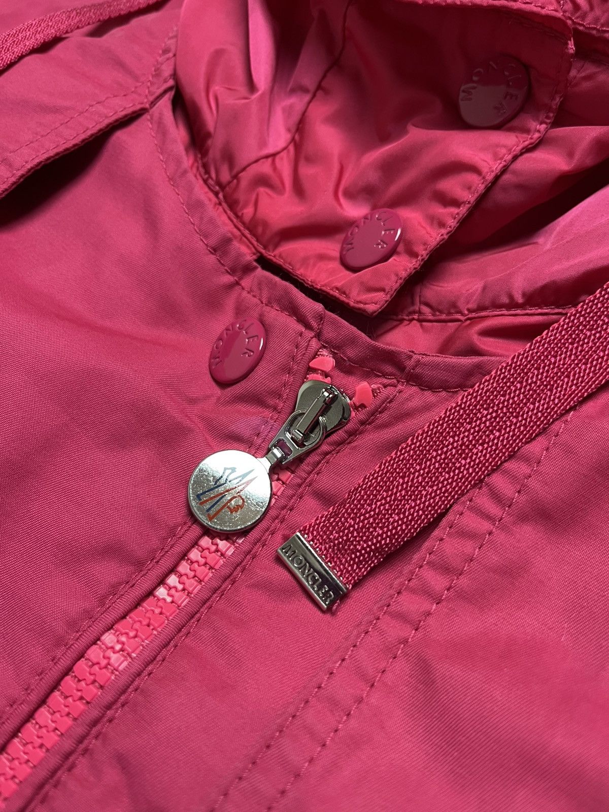 Moncler Moncler Artemia Giubbotto Pink Jacket Size L / US 10 / IT 46 - 7 Thumbnail