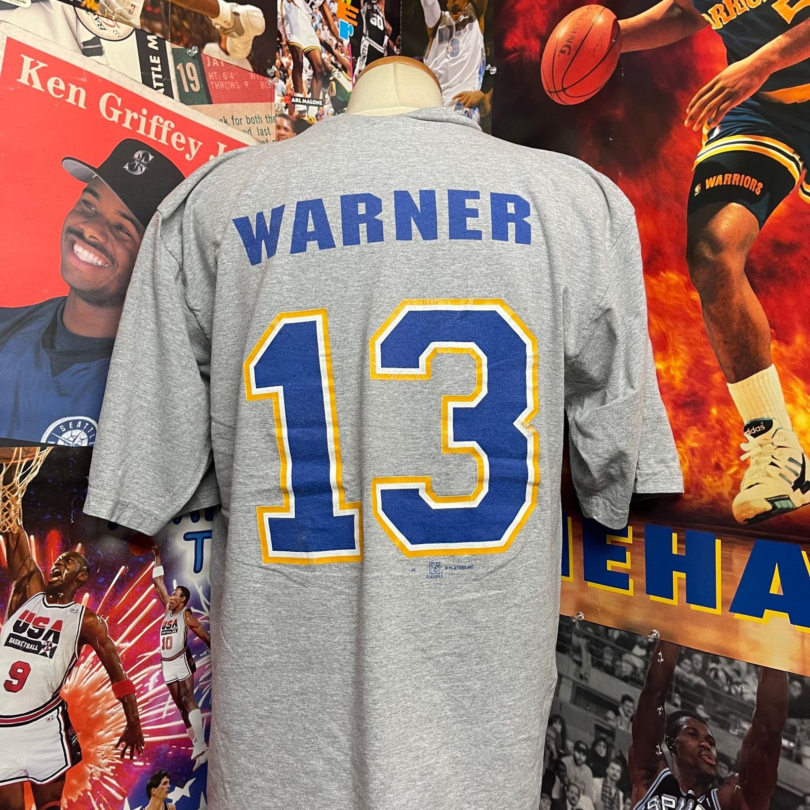 Vintage Vintage St. Louis Rams Kurt Warner Super Bowl 34 Champions Size US XL / EU 56 / 4 - 5 Thumbnail
