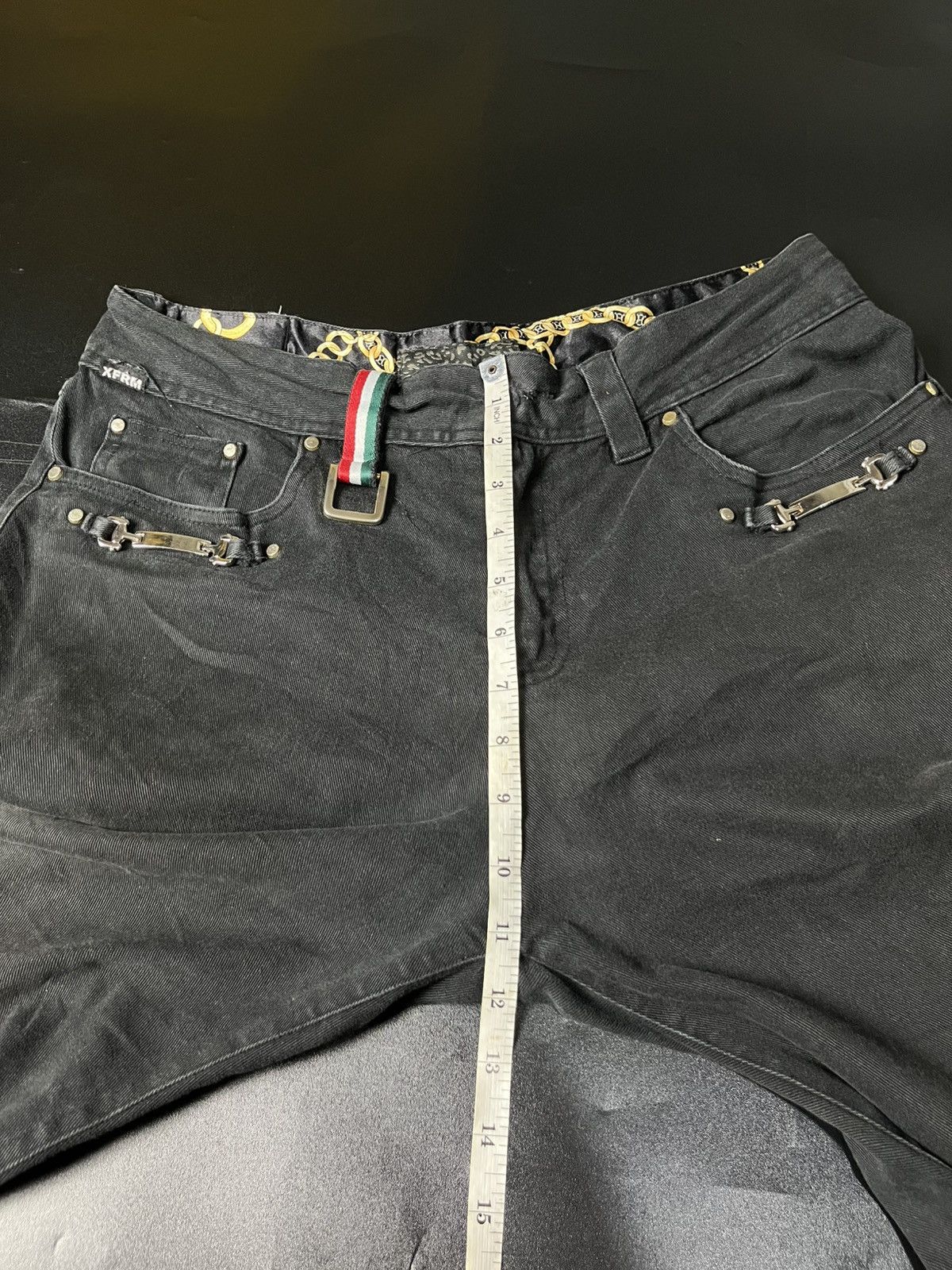 If Six Was Nine × Japanese Brand × Le Grande Bleu (L.G.B.) Japanese XFRM chains Jeans Size US 32 / EU 48 - 15 Thumbnail