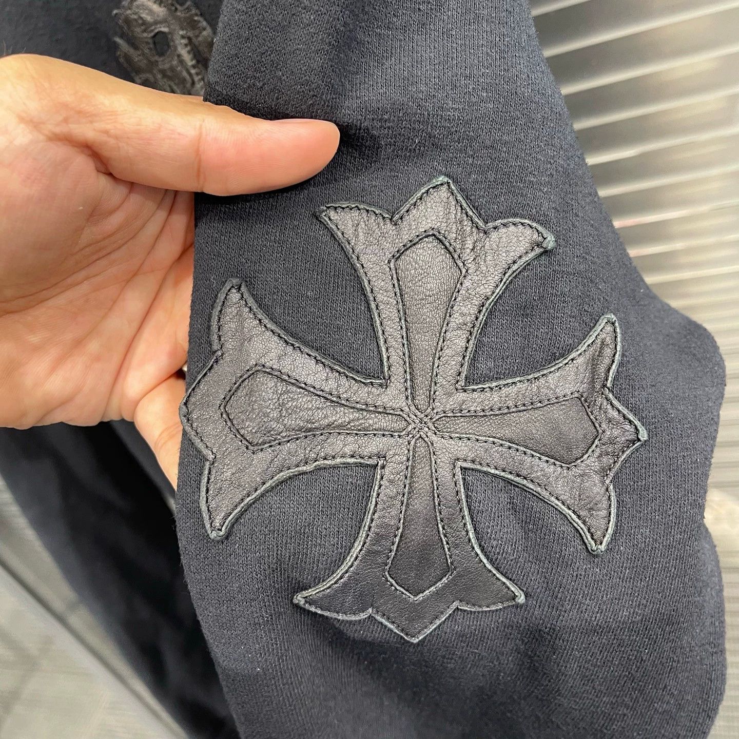 Chrome Hearts Chrome Hearts Cross Patch Hoodie Black M 99 New Size US M / EU 48-50 / 2 - 6 Thumbnail