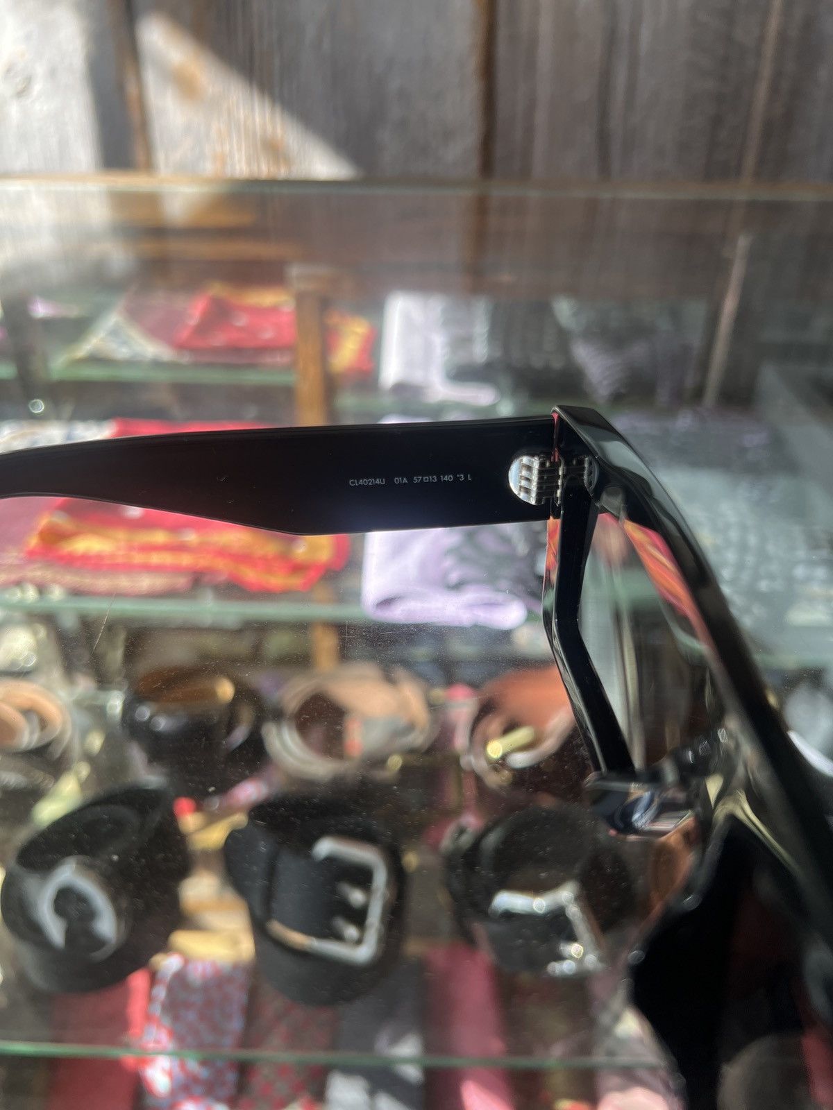 Celine Celine black sunglasses Size ONE SIZE - 3 Thumbnail