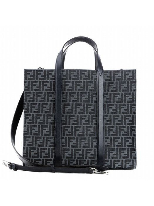 Fendi o1s1wg111125 Size: OS /Jacquard Tote Bag in Blue Size ONE SIZE - 1 Preview