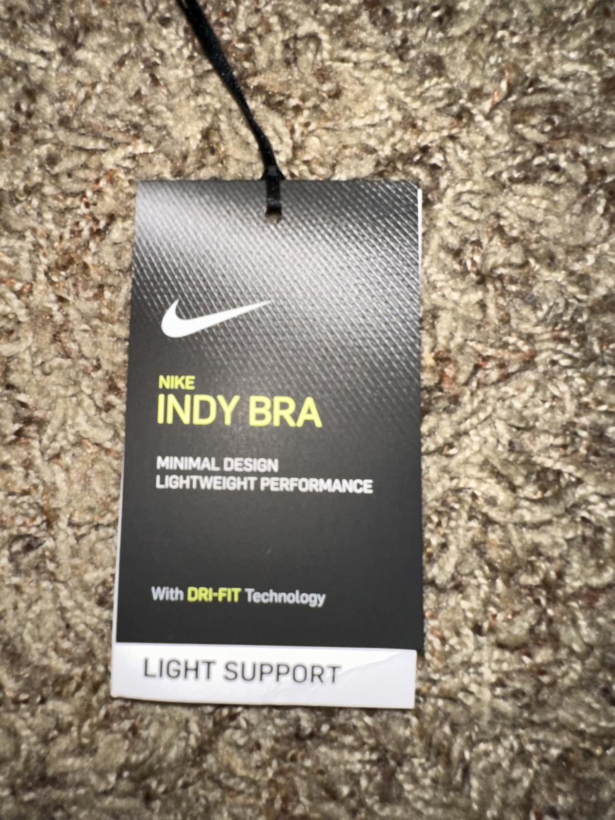 Nike Nike Women’s Dri-FIT Indy Light-Support Padded U-Neck Sports Bra Size ONE SIZE - 8 Thumbnail