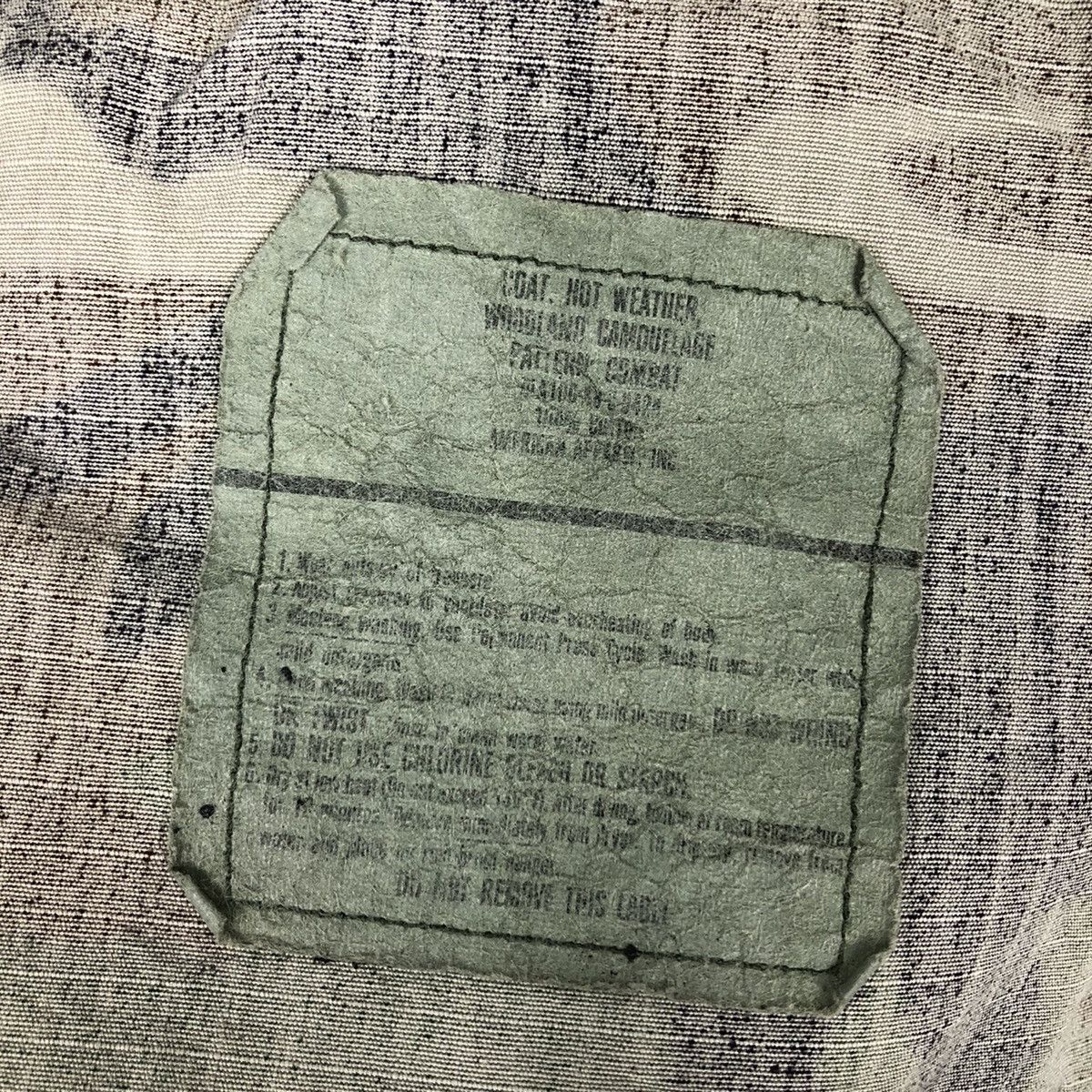 Vintage 📌Vintage Chore Work Jacket Military Us Air Force Camouflage Size US M / EU 48-50 / 2 - 23 Thumbnail