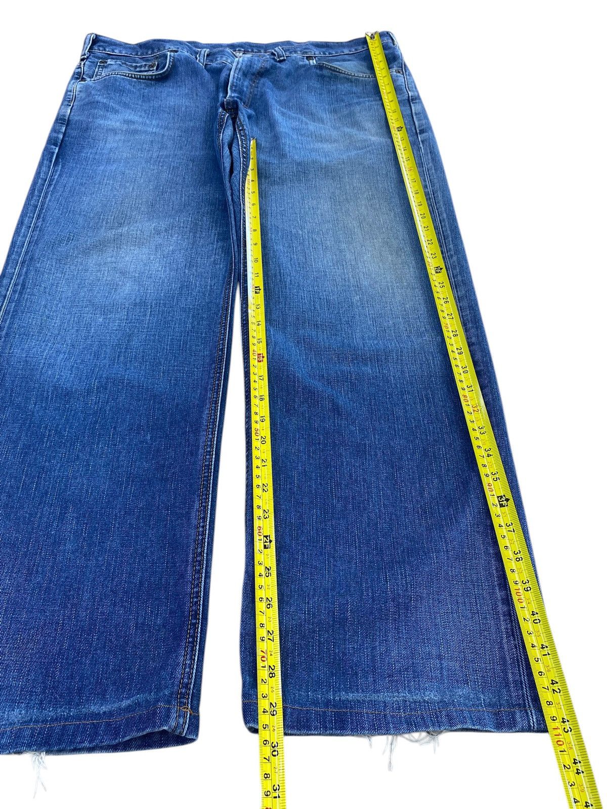 Edwin Edwin 503 Blue Wash Style Loose Jeans Size US 42 / EU 58 - 7 Thumbnail
