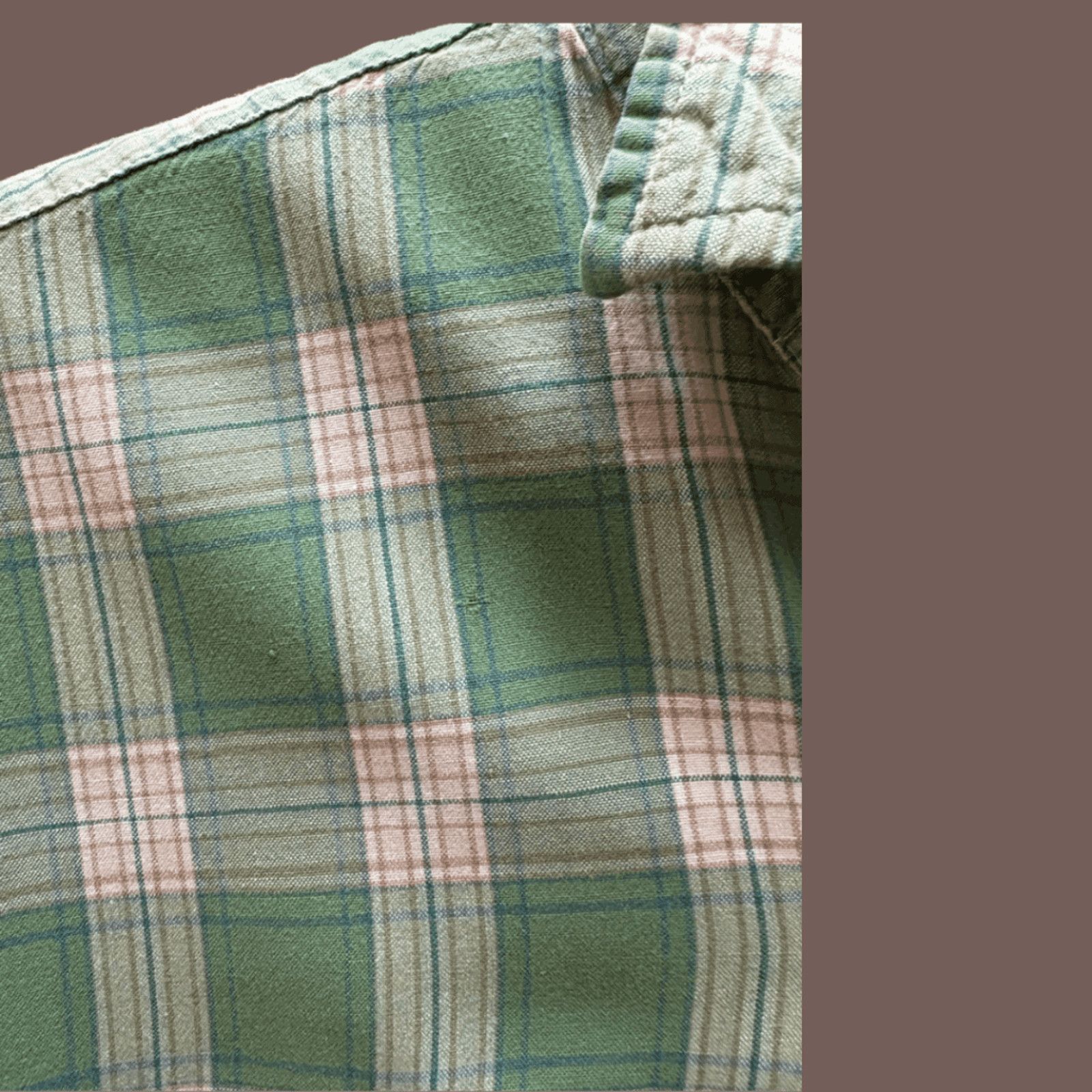 Carhartt VTG Cropped Plaid Shirt | Carhartt Raw Hem Reworked Utility Size US M / EU 48-50 / 2 - 3 Thumbnail
