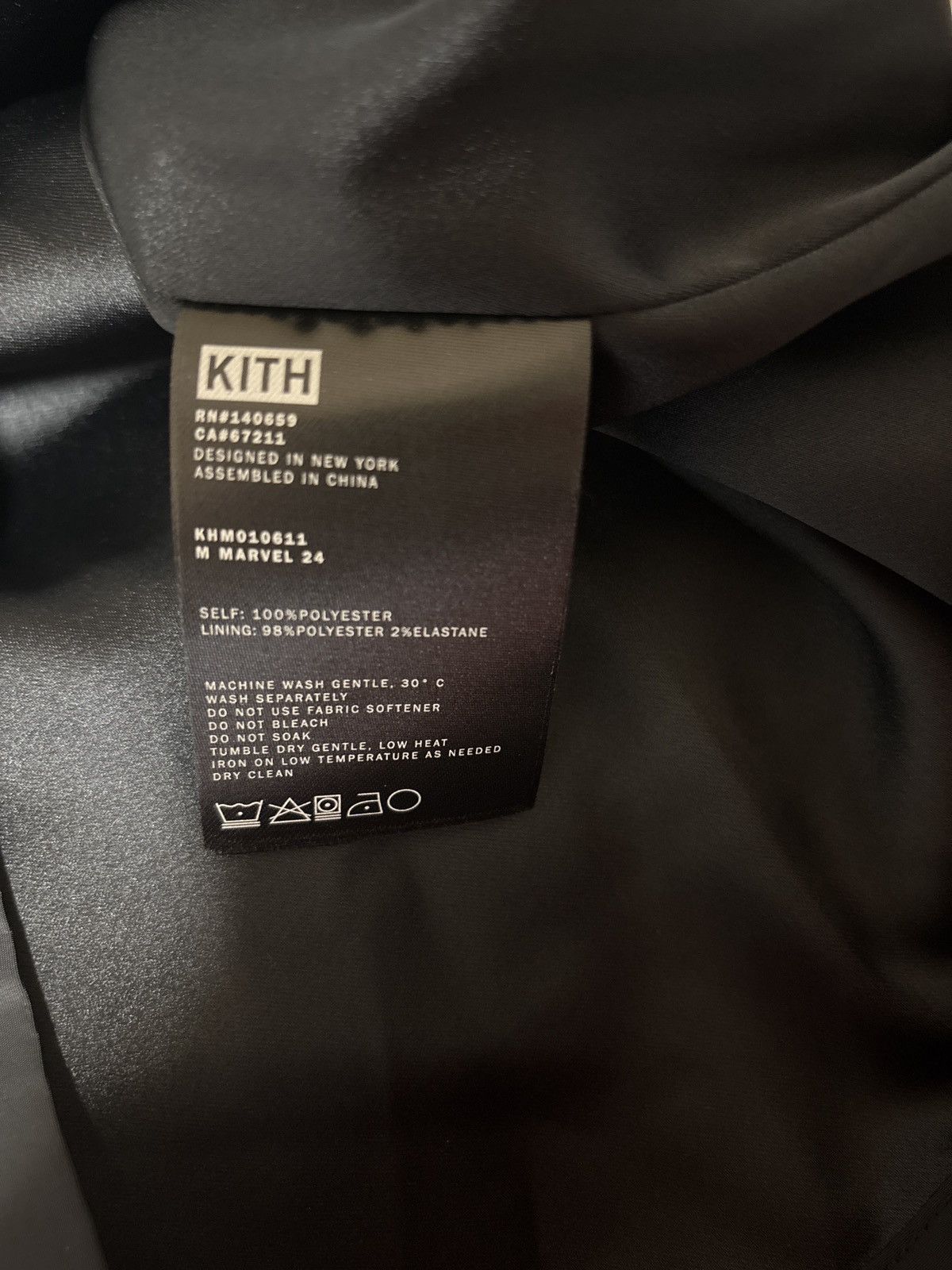 Kith Marvel Kith Comics Coaches Jacket Black Size US S / EU 44-46 / 1 - 7 Thumbnail