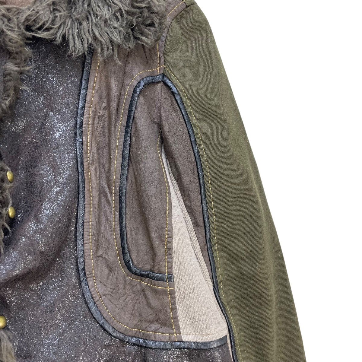Le Grande Bleu (L.G.B.) 💥Vintage Japanese Brand International Design Faux Fur Jacke Size M / US 6-8 / IT 42-44 - 5 Thumbnail