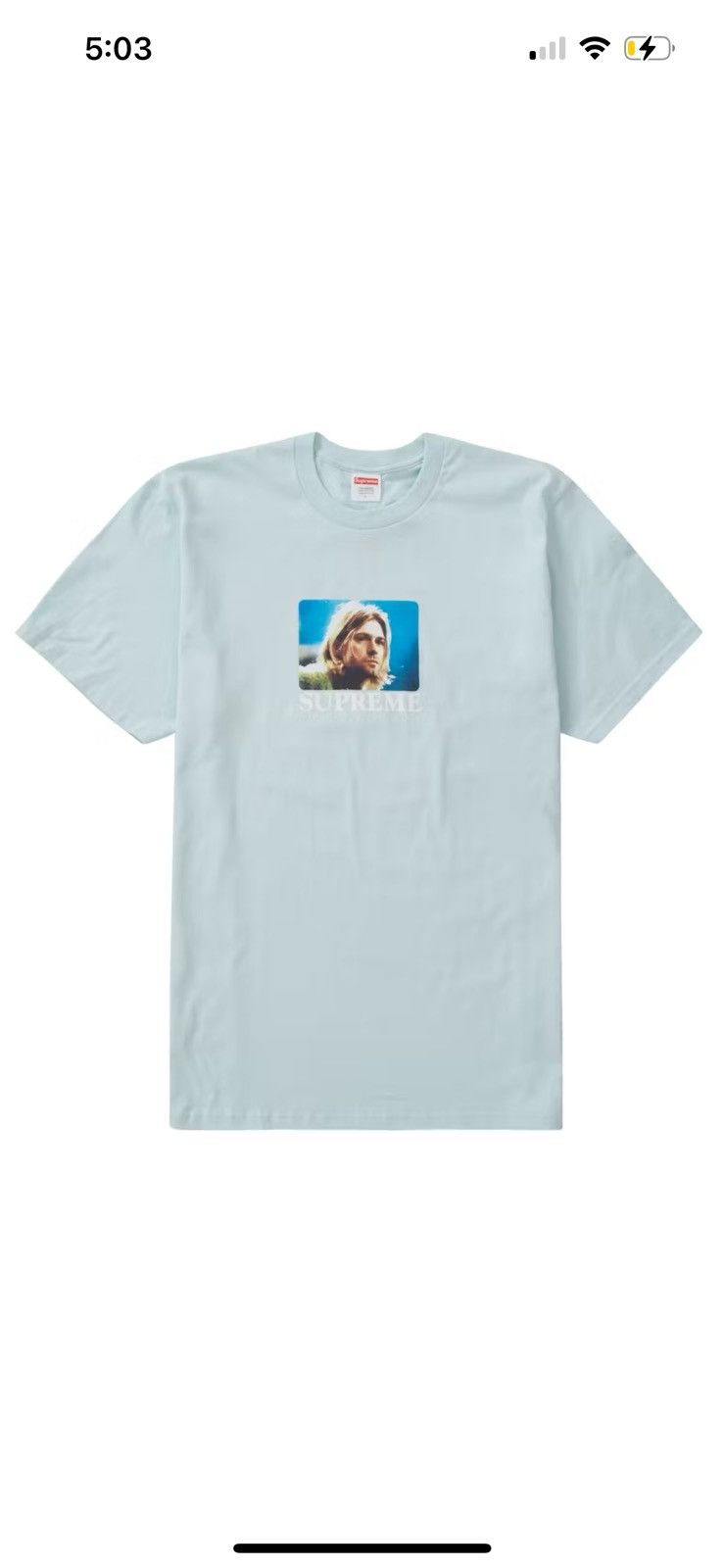 Supreme Supreme Kurt Cobain tee Size US L / EU 52-54 / 3 - 1 Thumbnail