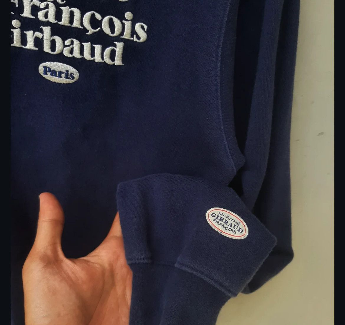 Marithe + Francois Girbaud 2000s Marithe + Francois Girbaud Paris Crewneck Size US S / EU 44-46 / 1 - 3 Thumbnail