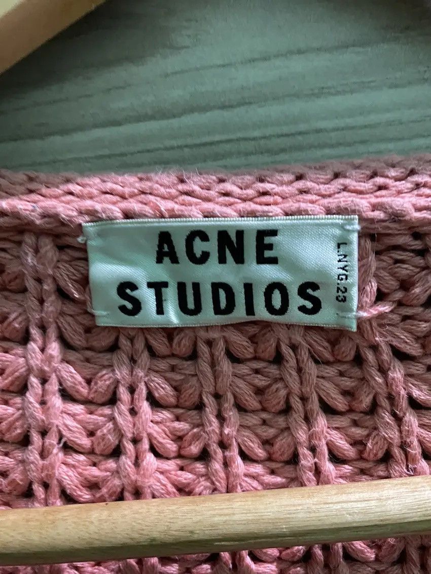 Acne Studios Acne Studios Archive "Sapata So" Chunky Open Knit Sweater Size S / US 4 / IT 40 - 7 Thumbnail