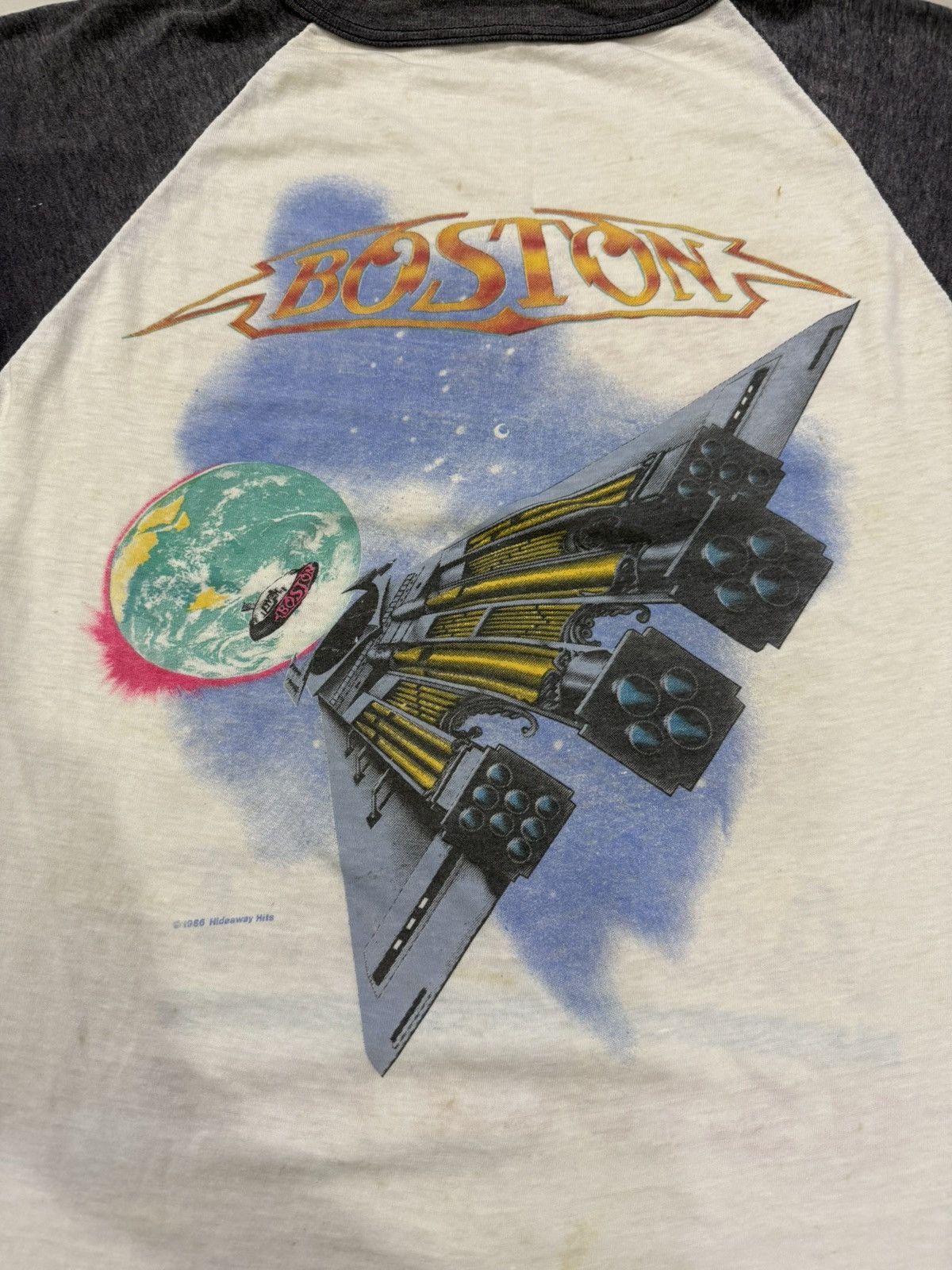 Band Tees Vintage Boston U.S Tour 1987 bandtees Size US L / EU 52-54 / 3 - 3 Thumbnail